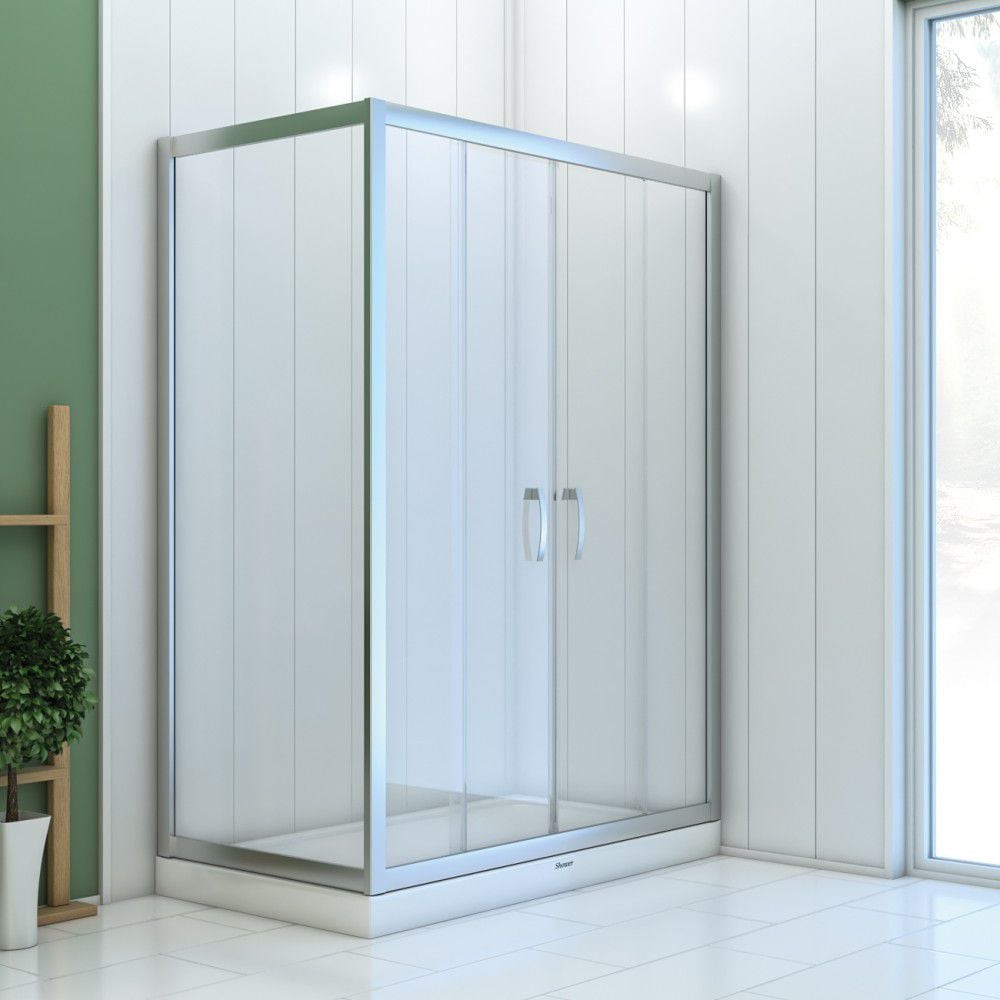 ShowerBoss 75x90 Yan Panelli Dikdörtgen Duşakabin