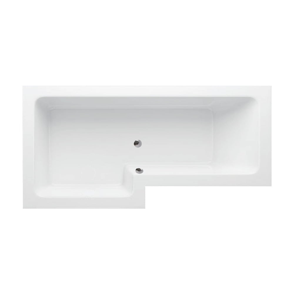 ShowerShower Lucky 170x85x70 cm L Tipi Özel Düz Küvet
