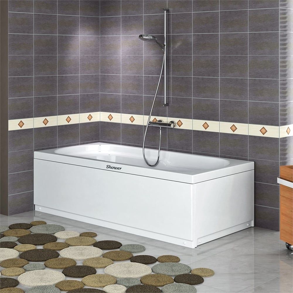 ShowerShower Poleti 190x90 cm Taşmalı Özel Küvet