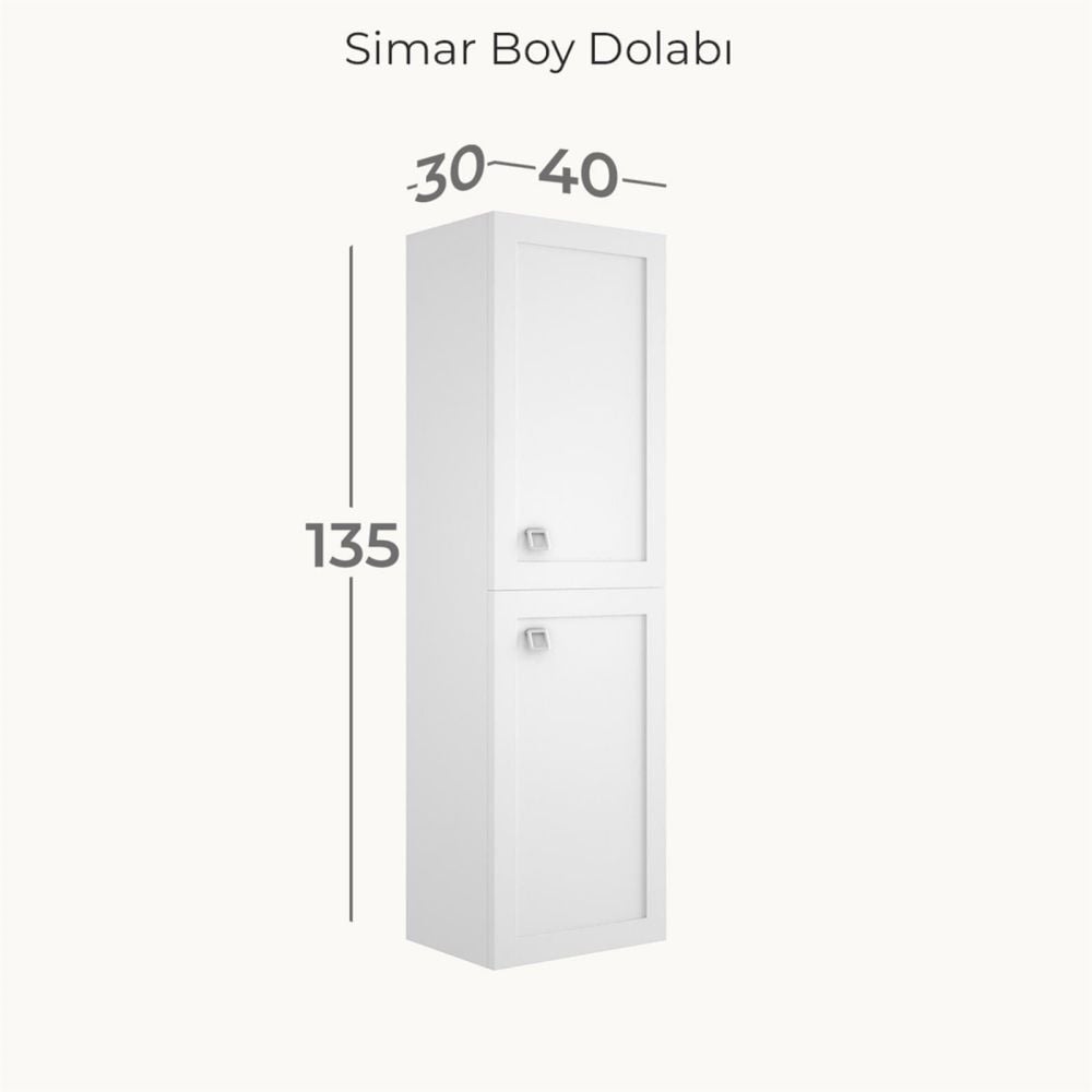 Simar Boy Dolabı