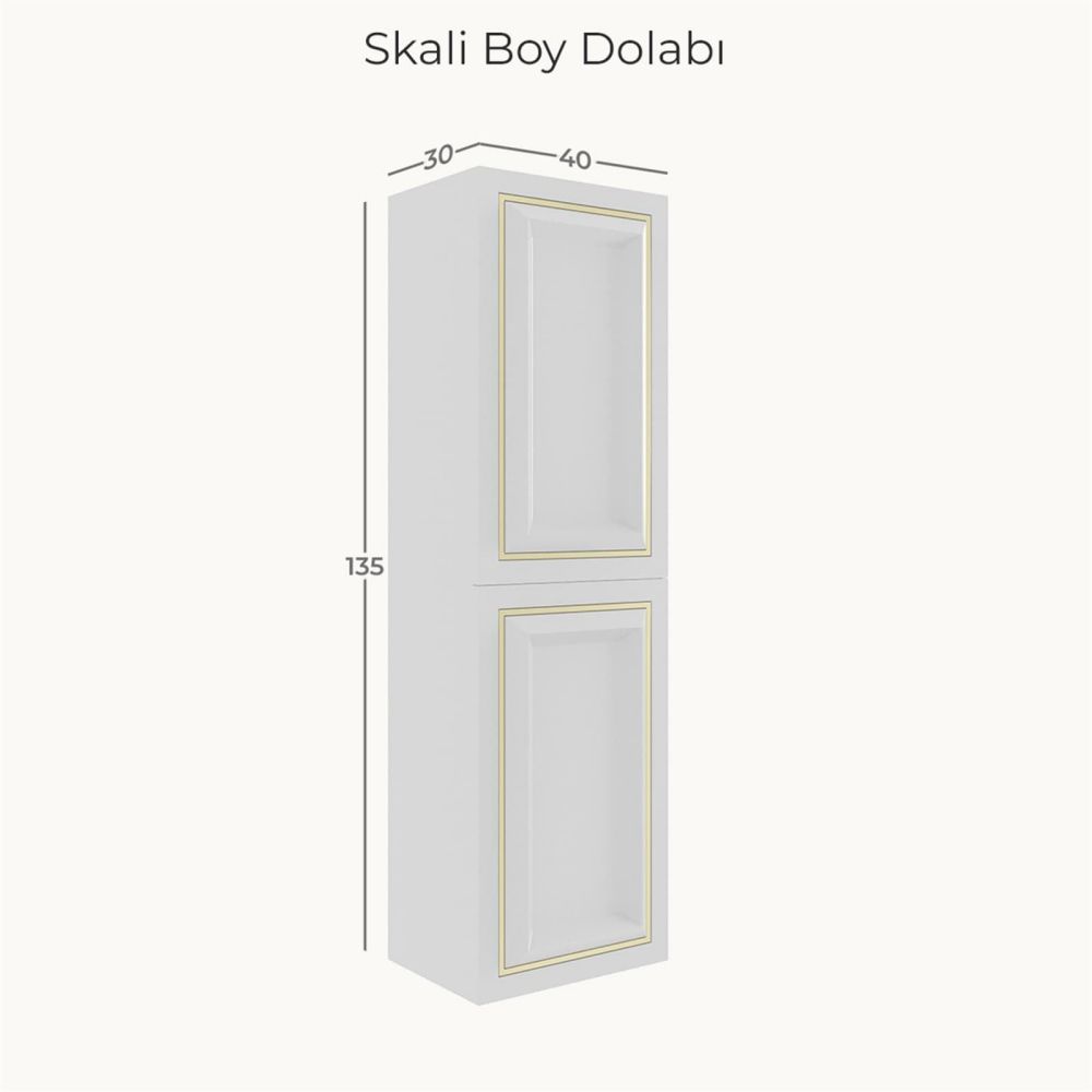 Skali Boy Dolabı