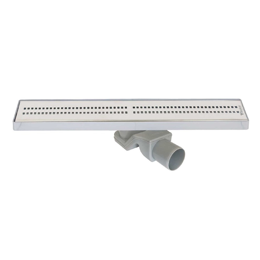 SukarLine 4E 50 cm Cube Izgaralı Krom Duş Kanalı