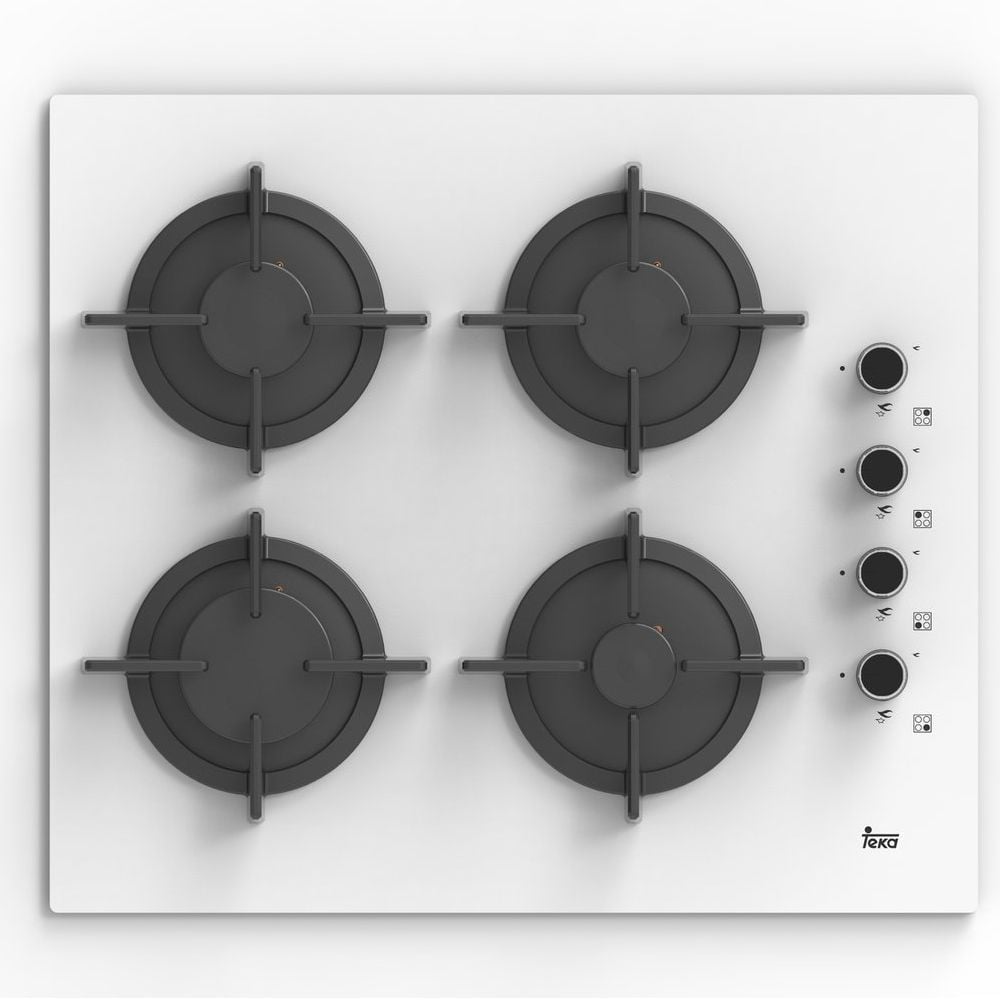 TekaPAC 60 4G AI AL CI Kristal Cam Gazlı Ocak