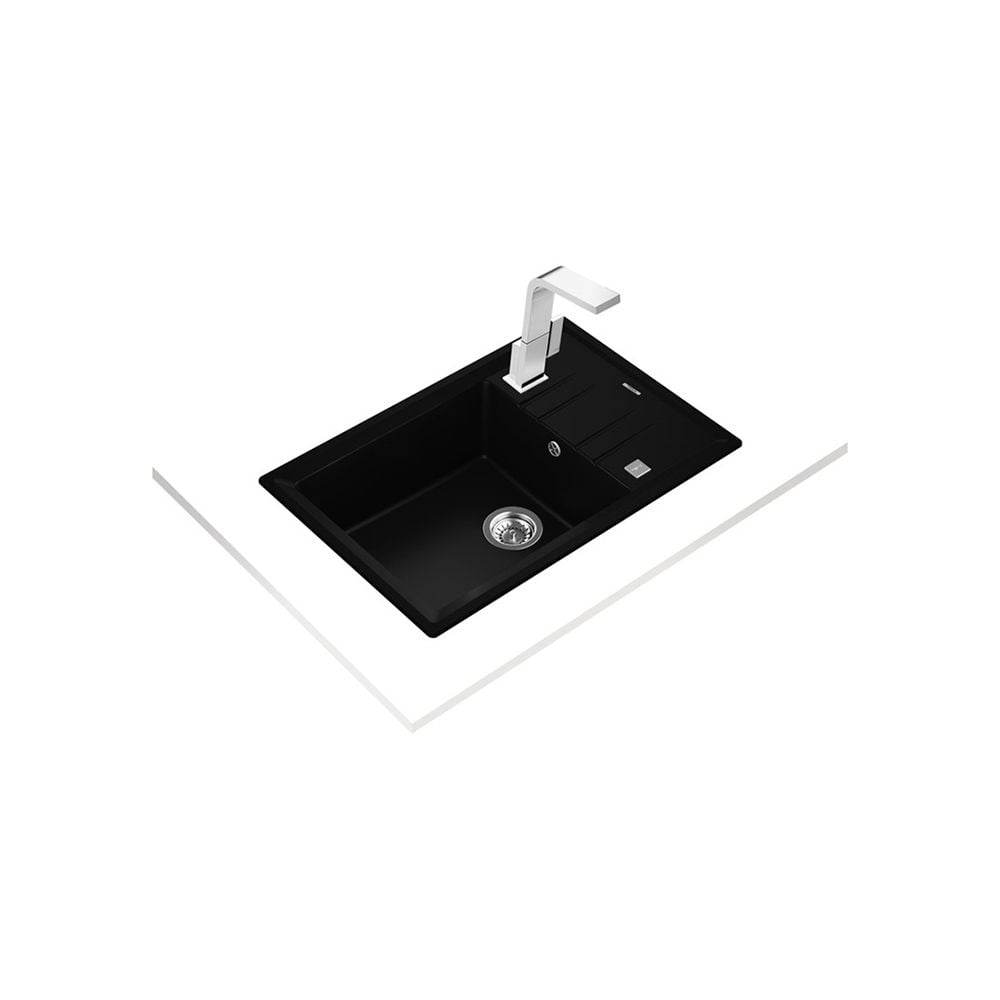 TekaSTONE 60 S-TG Carbon Paslanmaz Çelik Eviye