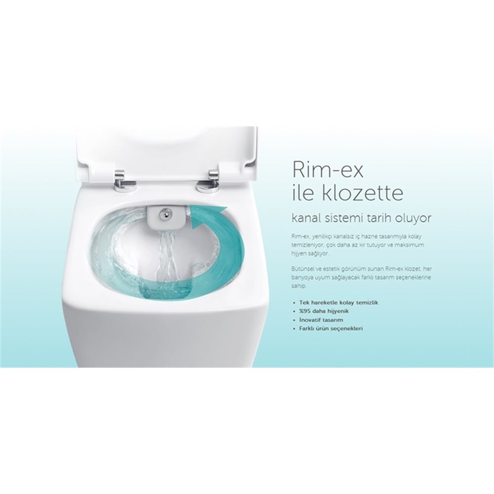 VitraMetropole Rimex Asma Klozet