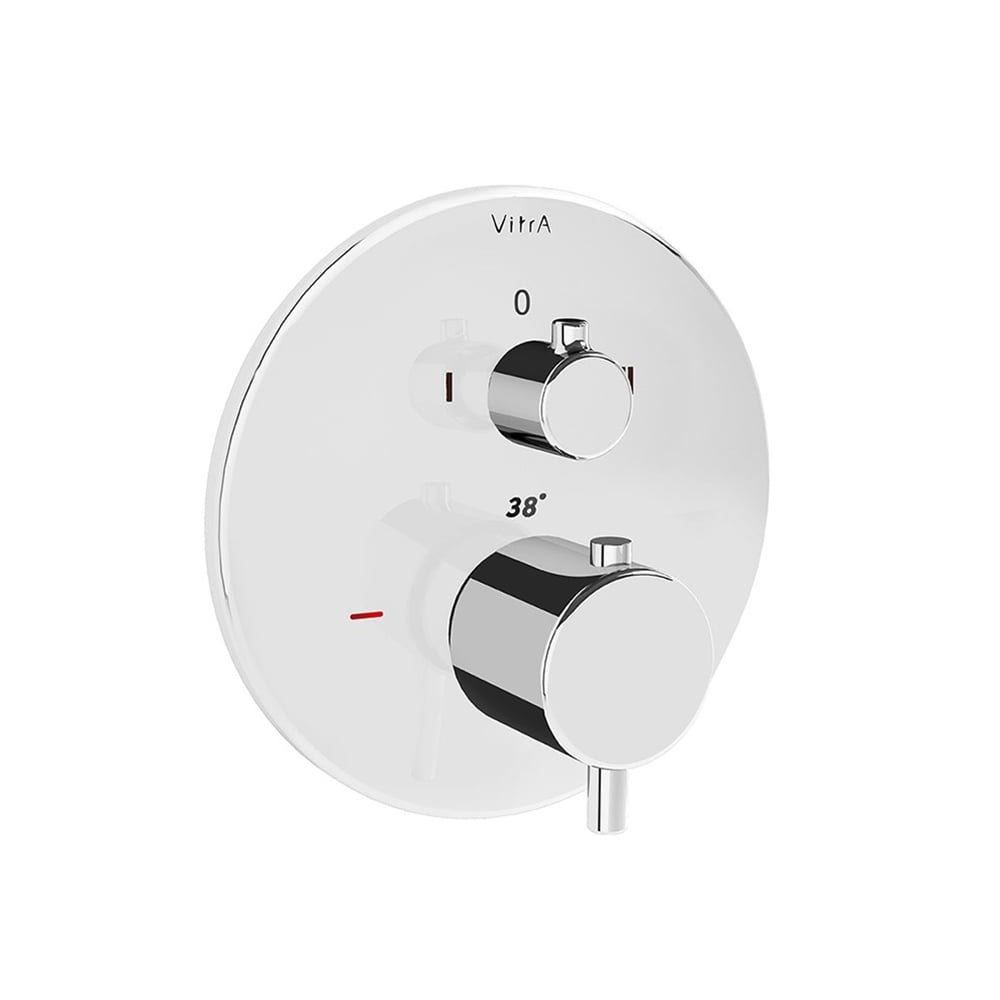 VitraOrigin Krom V Box Ankastre Termostatik Banyo Bataryası