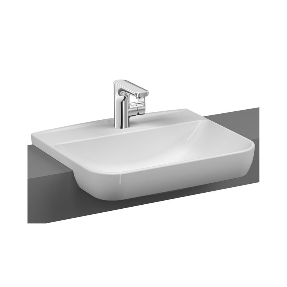 VitraSento 55 cm Yarım Tezgah Lavabo