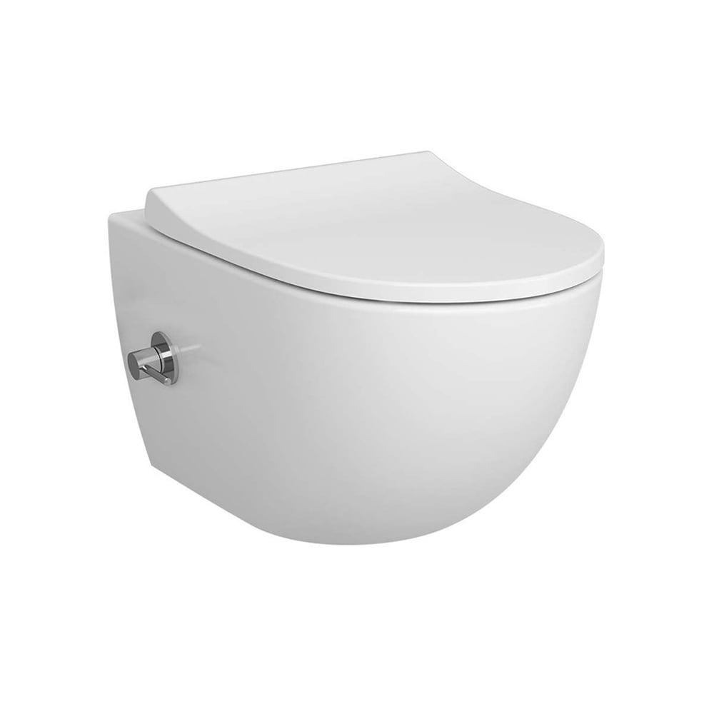 VitraVitrA Sento 54 cm Beyaz Entegre Taharet Musluklu Asma Klozet
