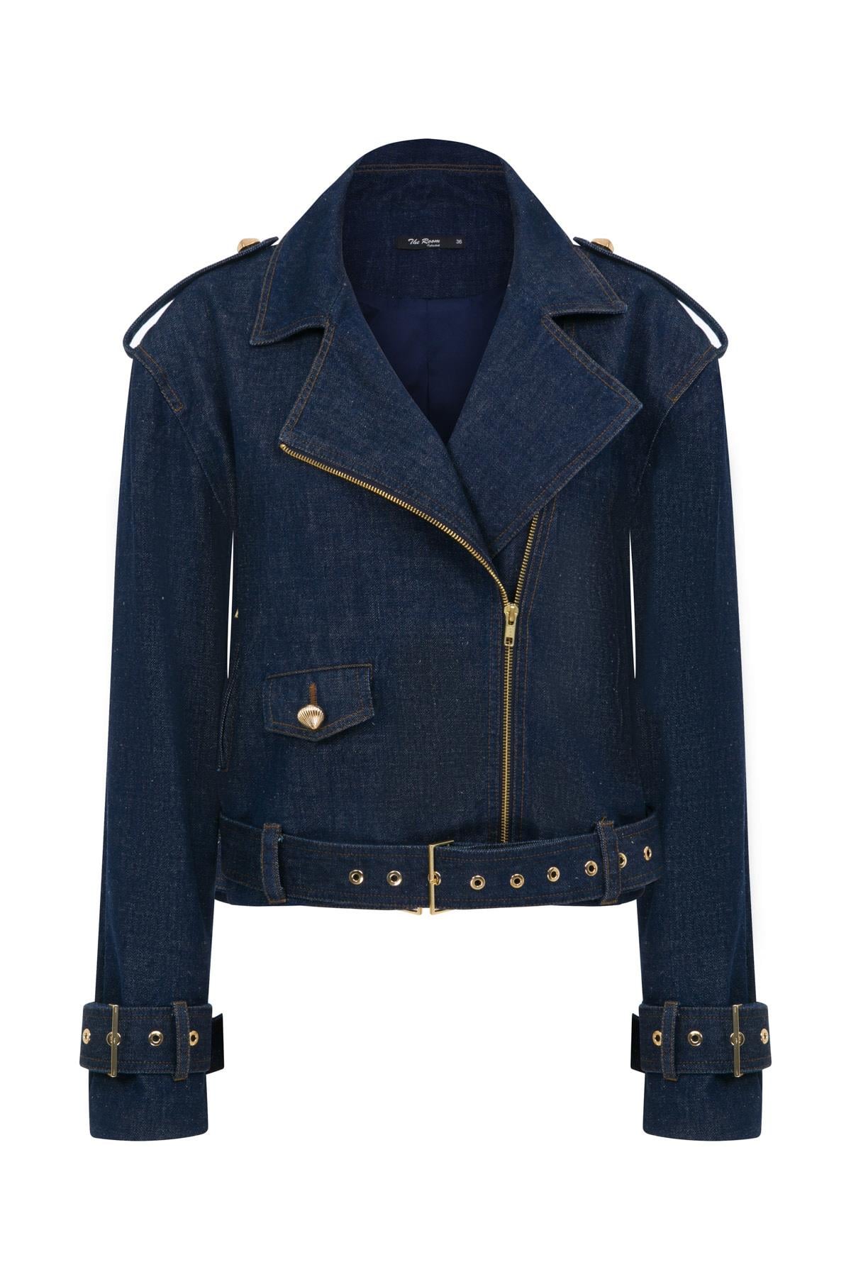 Larga Denim Oversize Uzun Ceket
