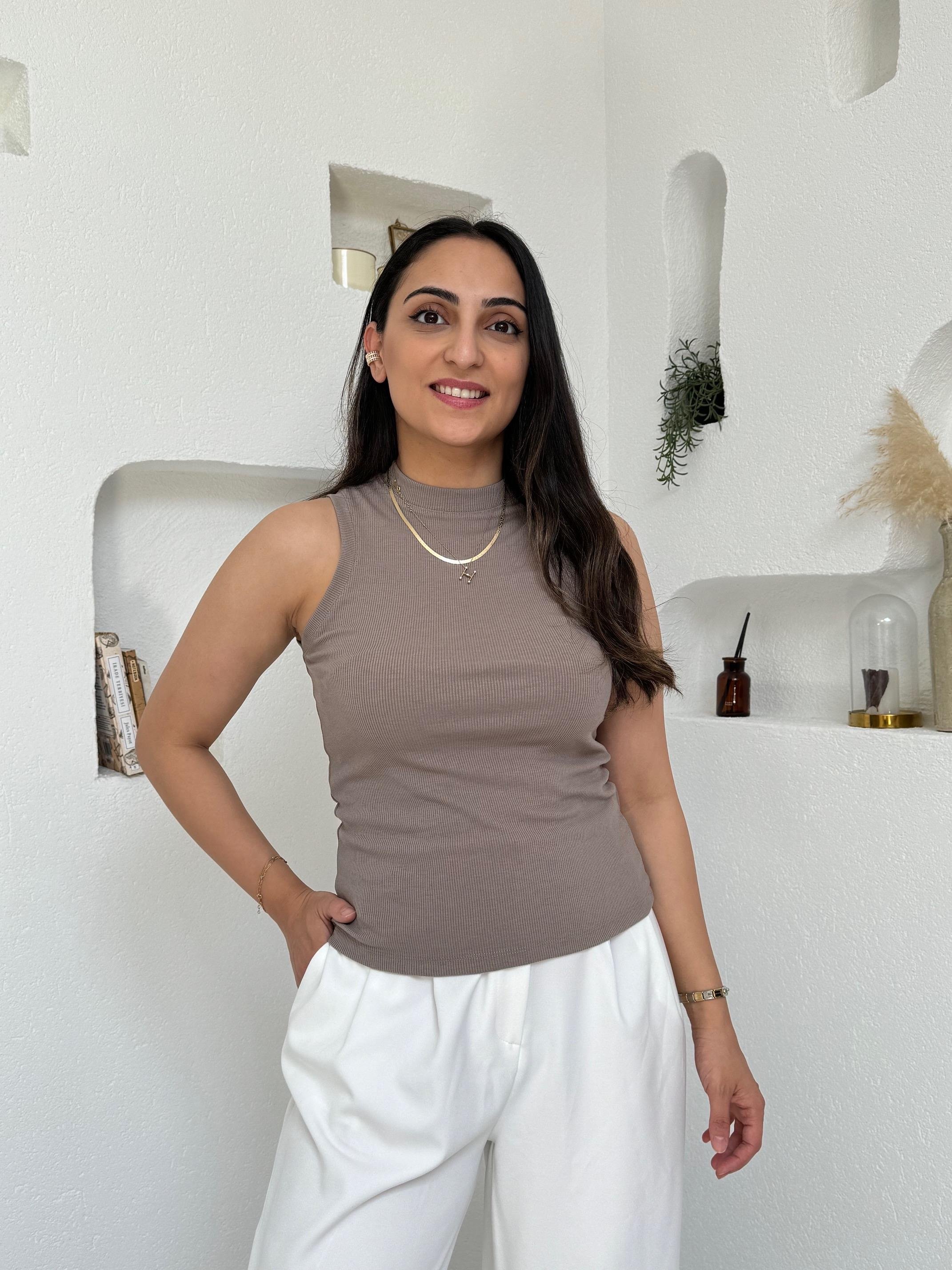 Anya Vizon Fitilli Basic Üst