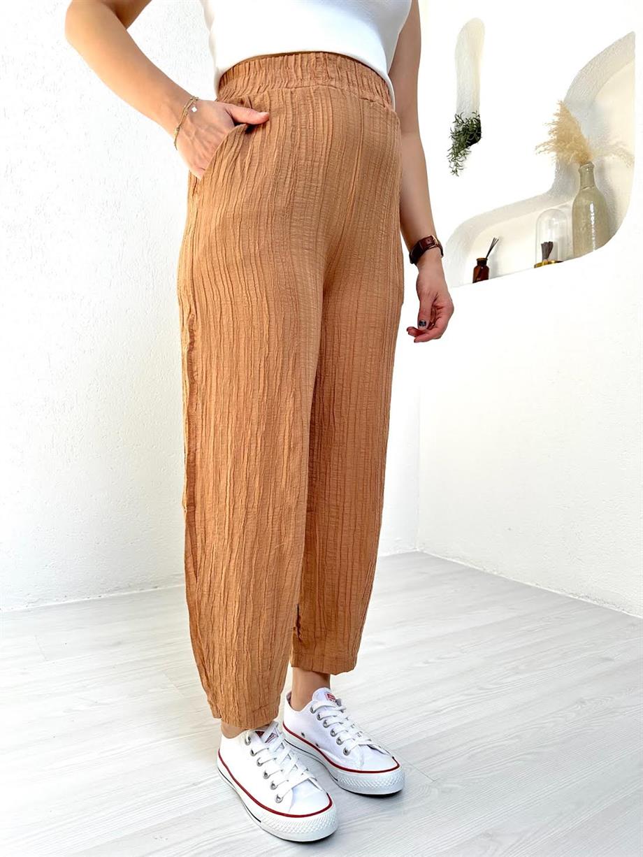 Camel Gofre Kimono Takım