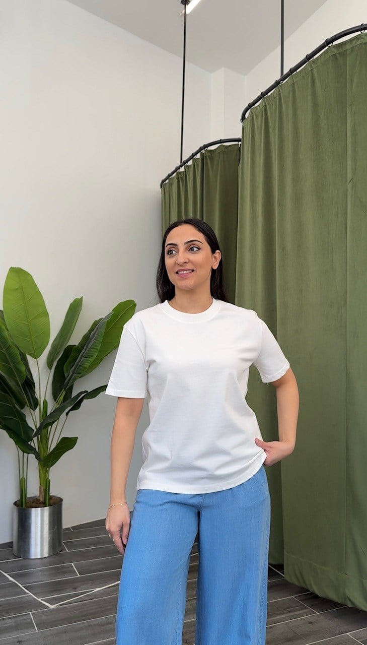 Dilvin Dekoratif Yaka Ekru Basic