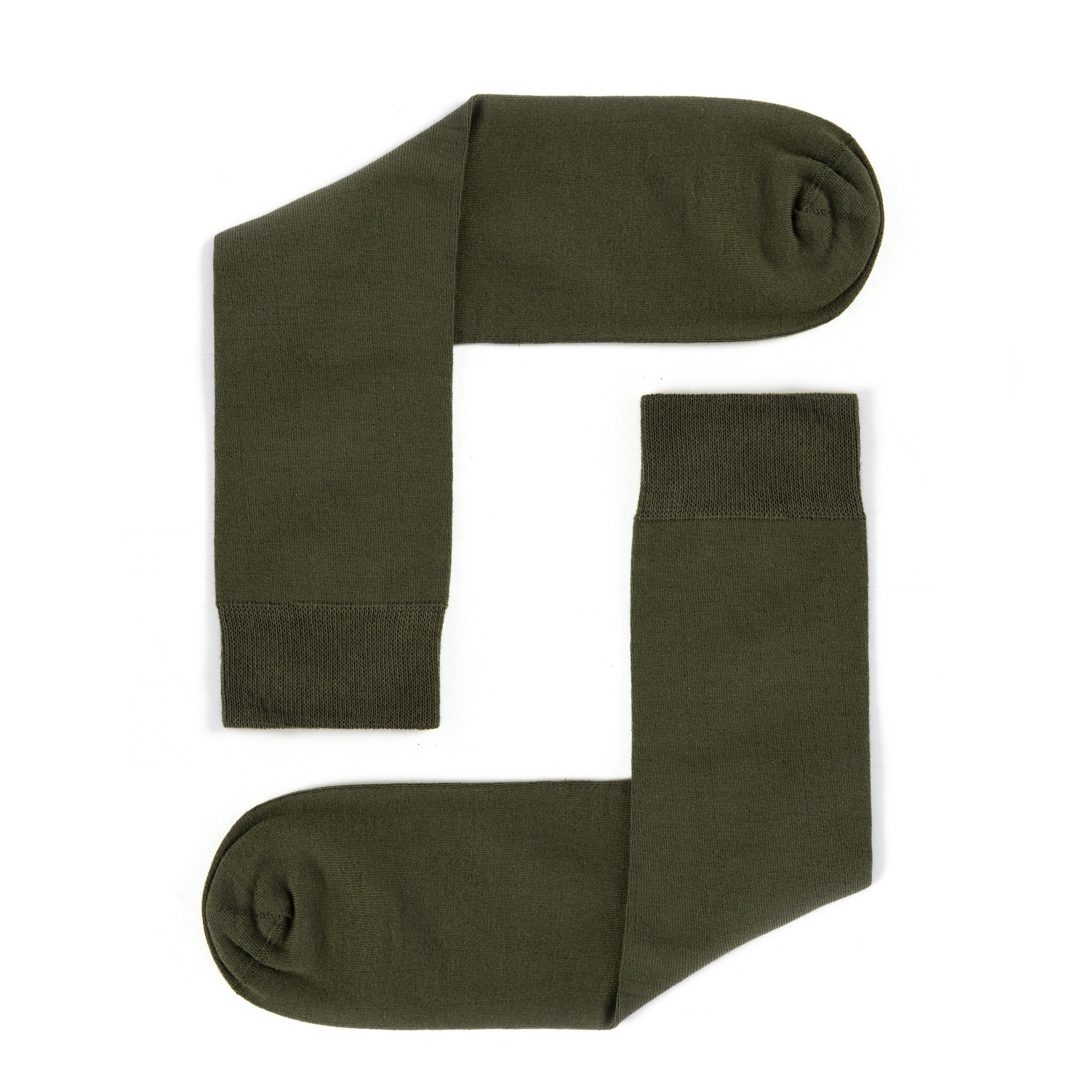 Haki Bambu Çorap - 2 Çift