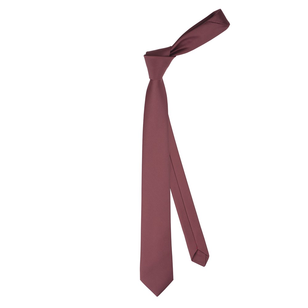 Koyu Bordo Kravat 6 cm
