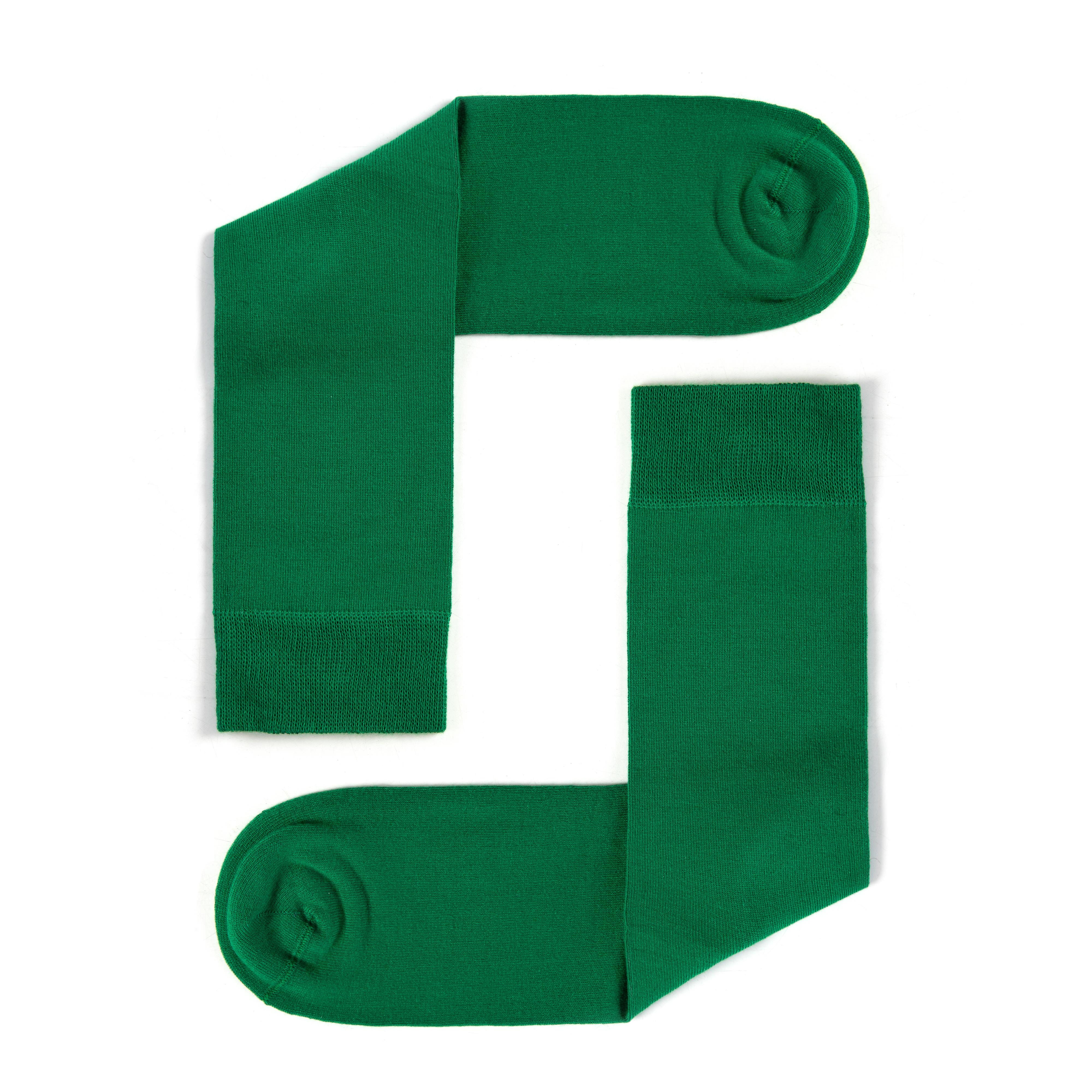 Koyu Yeşil Bambu Çorap - 2 Çift