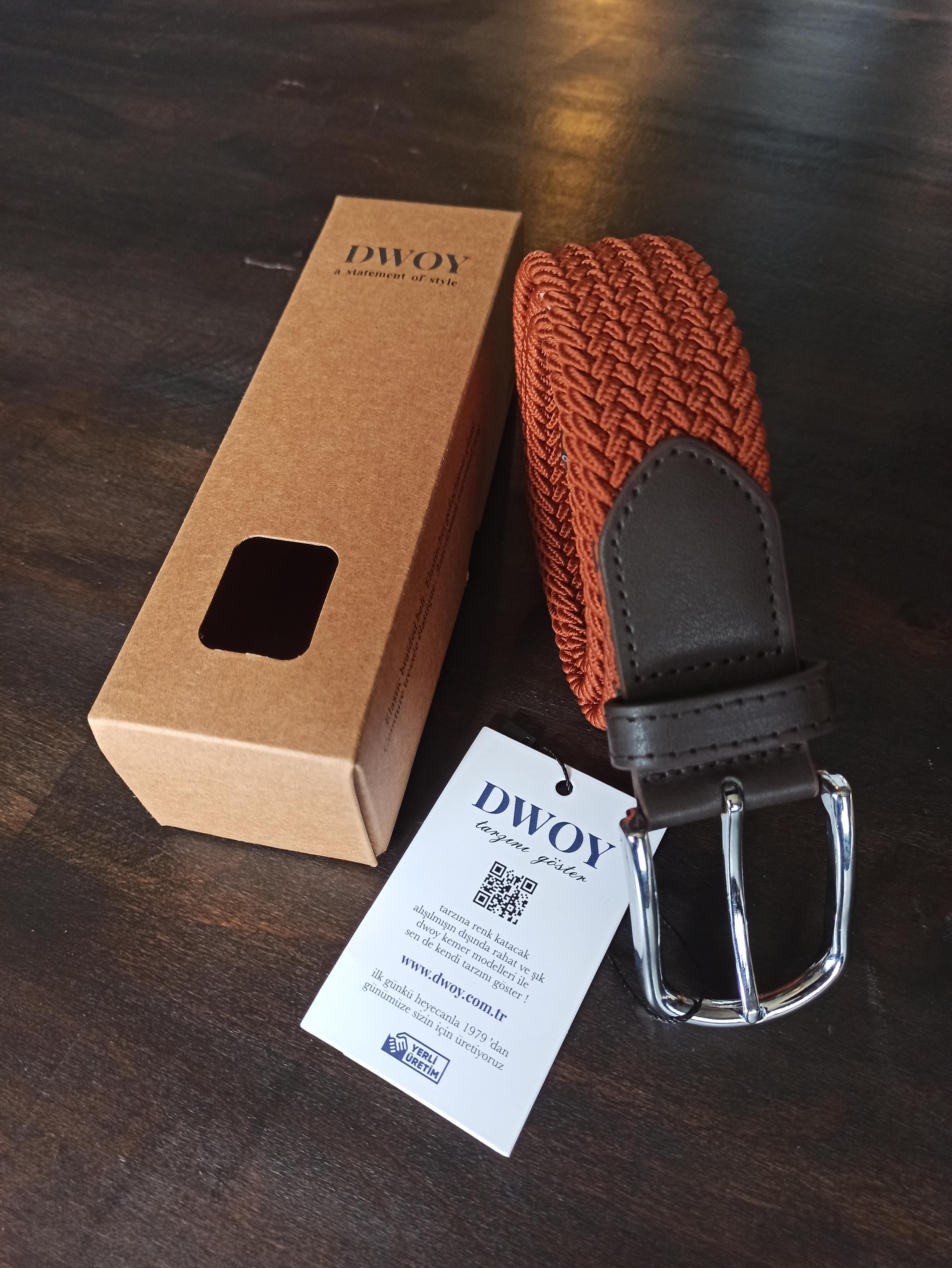 Taba Elastik Örgü Kemer