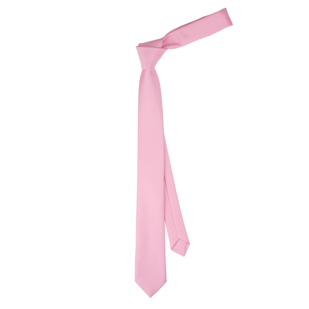 Toz Pembe Kravat 6 cm