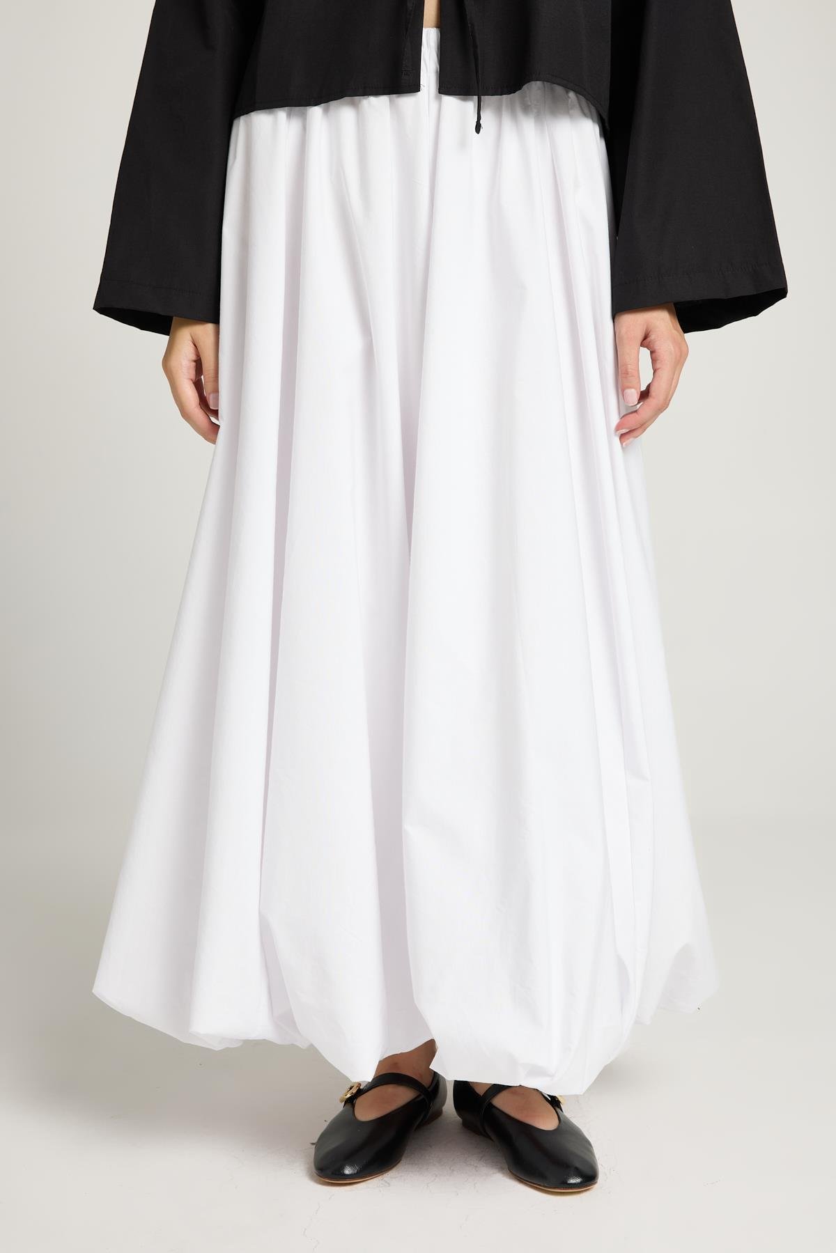 Bloom Balon Etek Beyaz