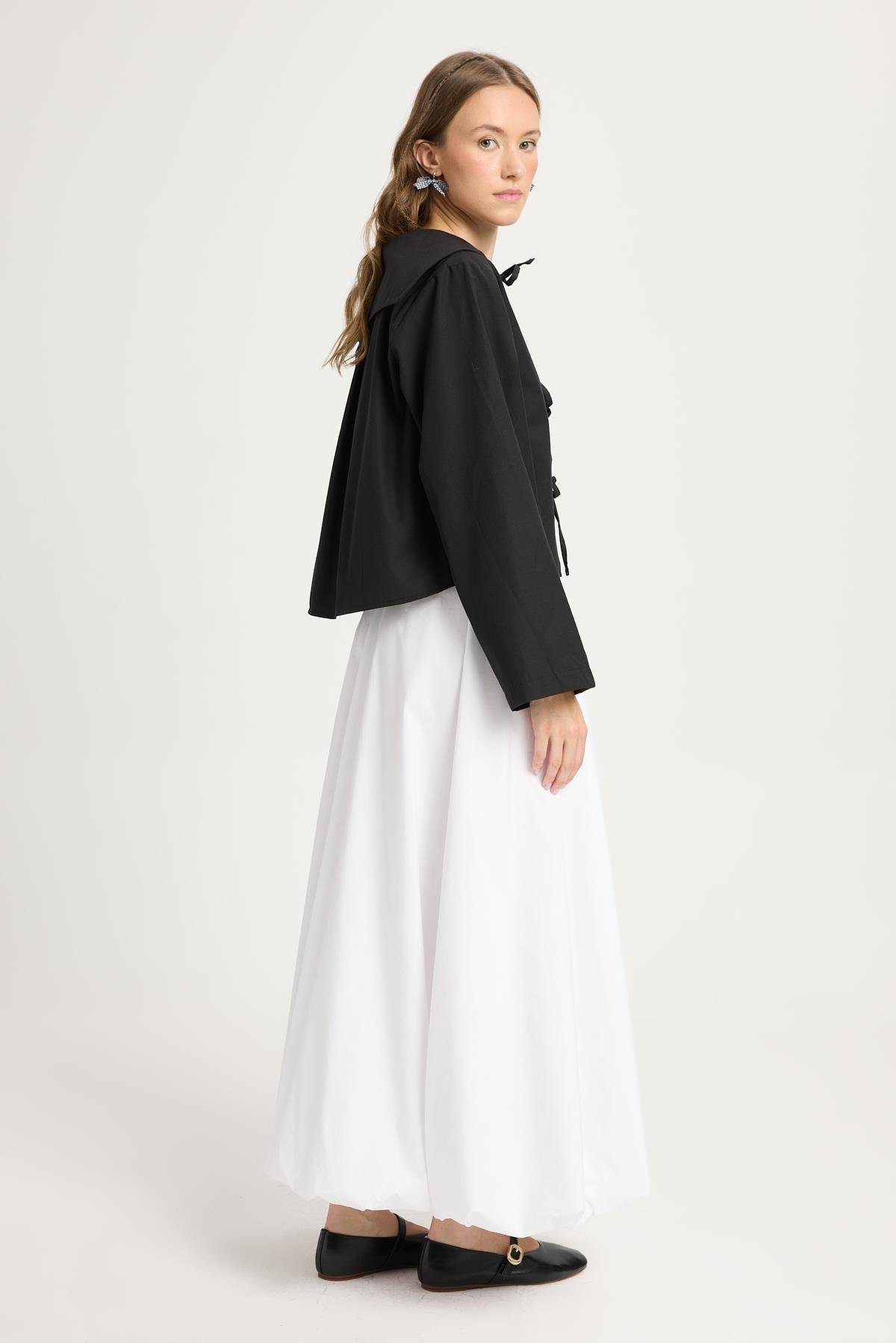 Bloom Balon Etek Beyaz