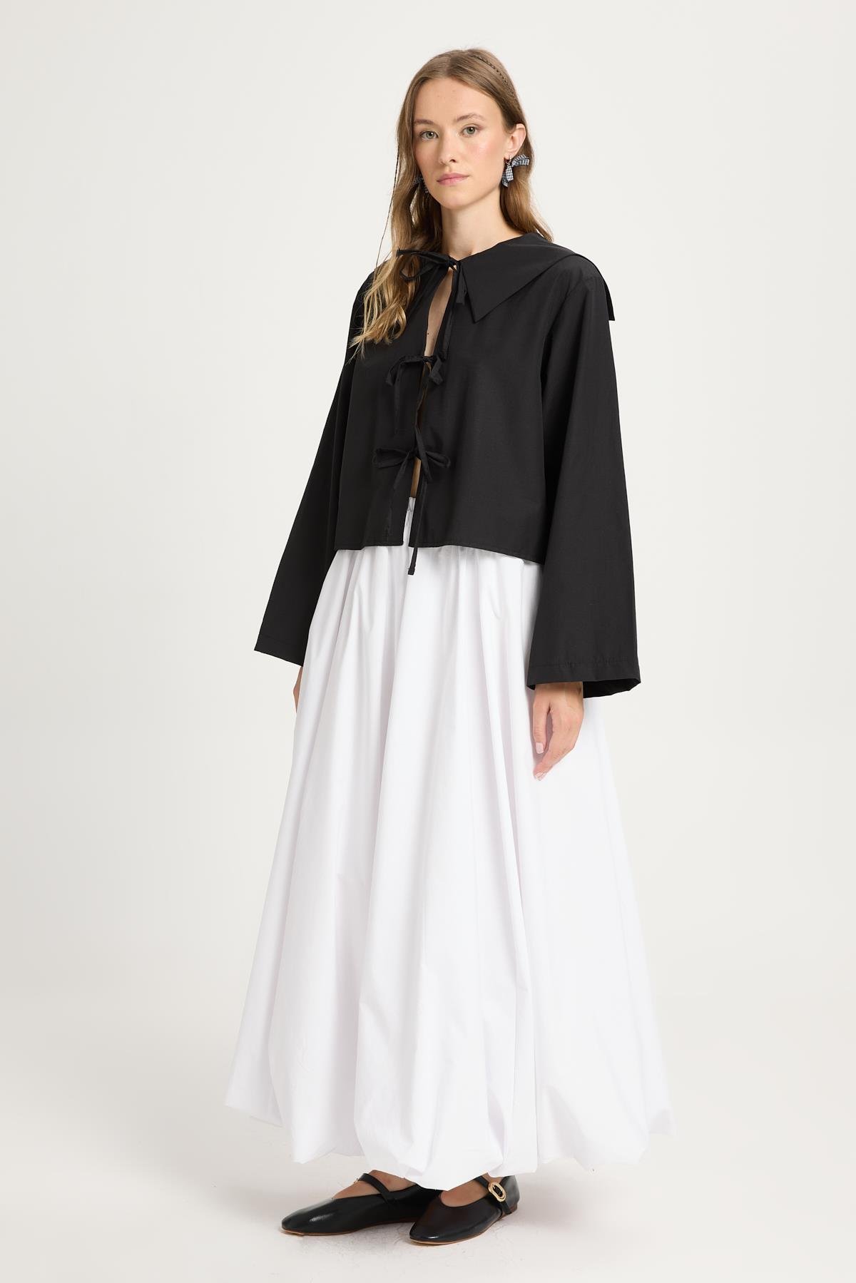 Bloom Balon Etek Beyaz