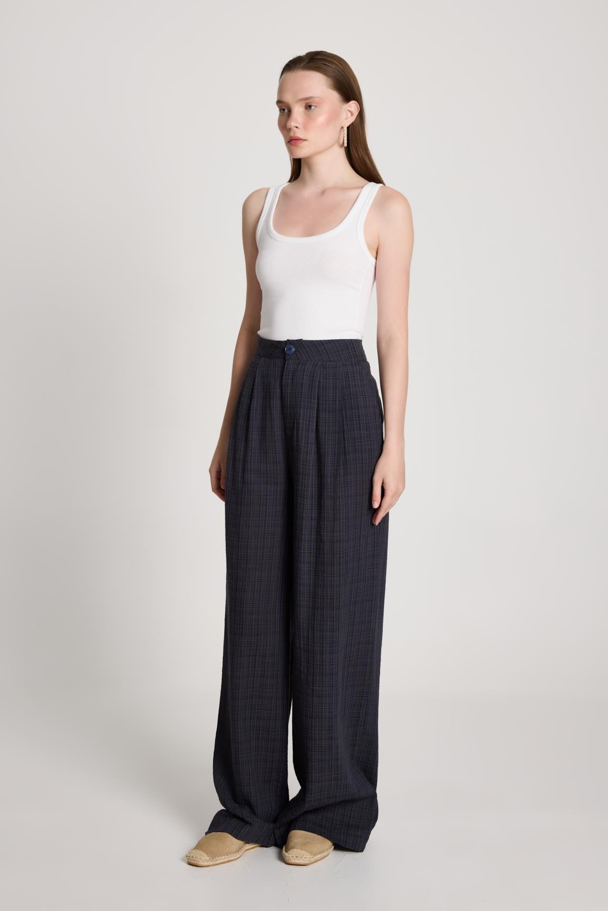 Claire Palazzo Pantolon Antrasit