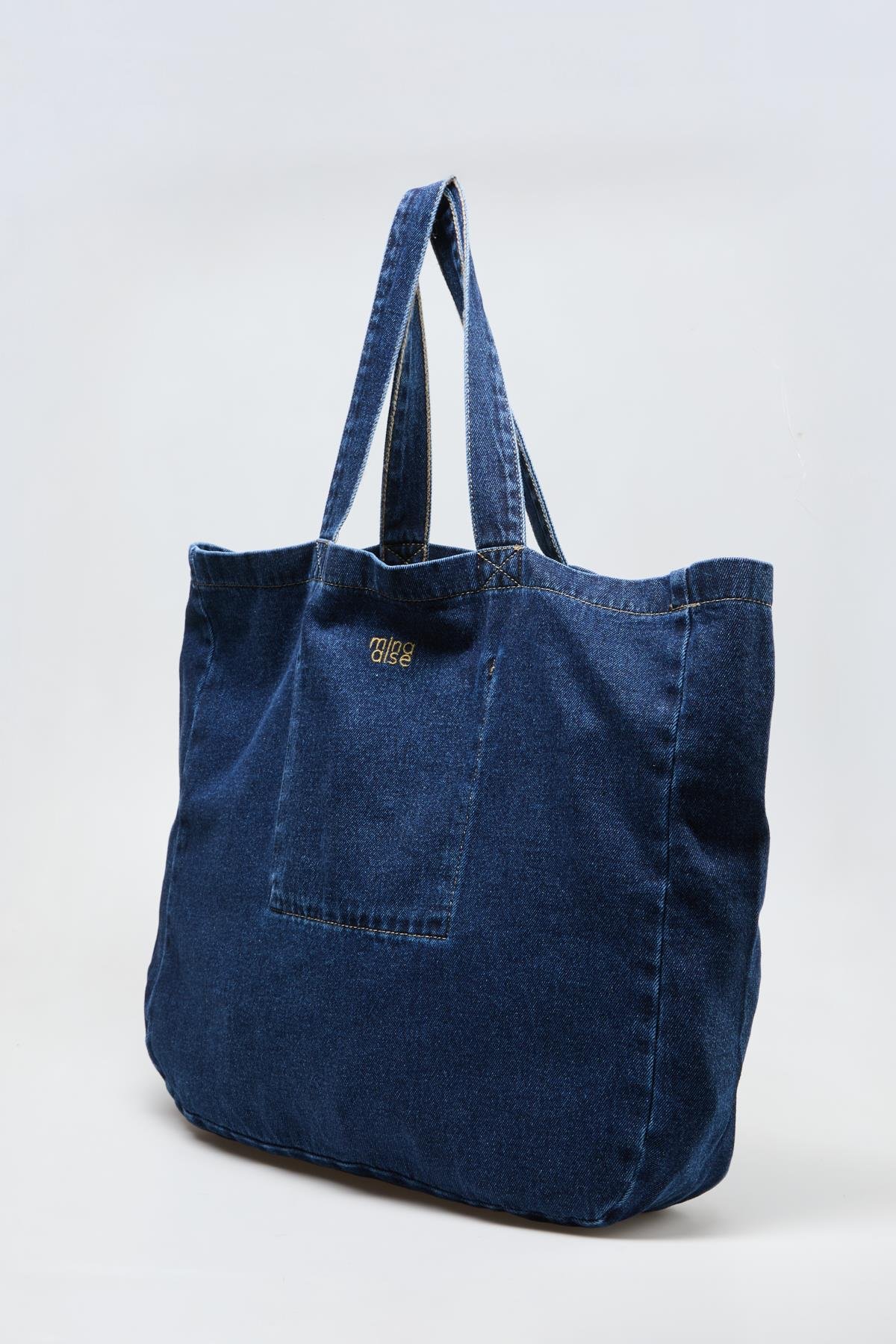 Kadın Lacivert Denim Çanta 29260