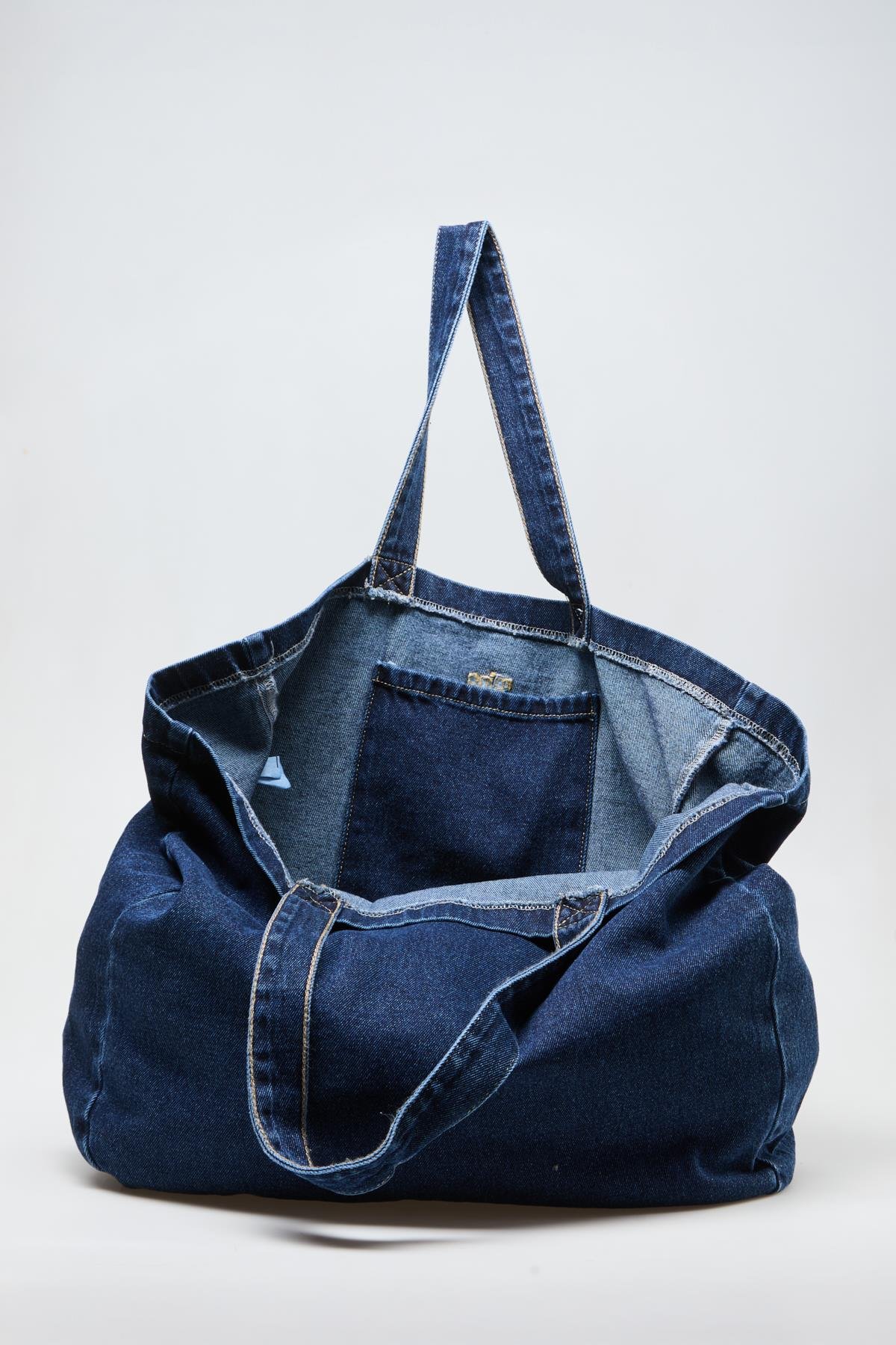 Kadın Lacivert Denim Çanta 29260