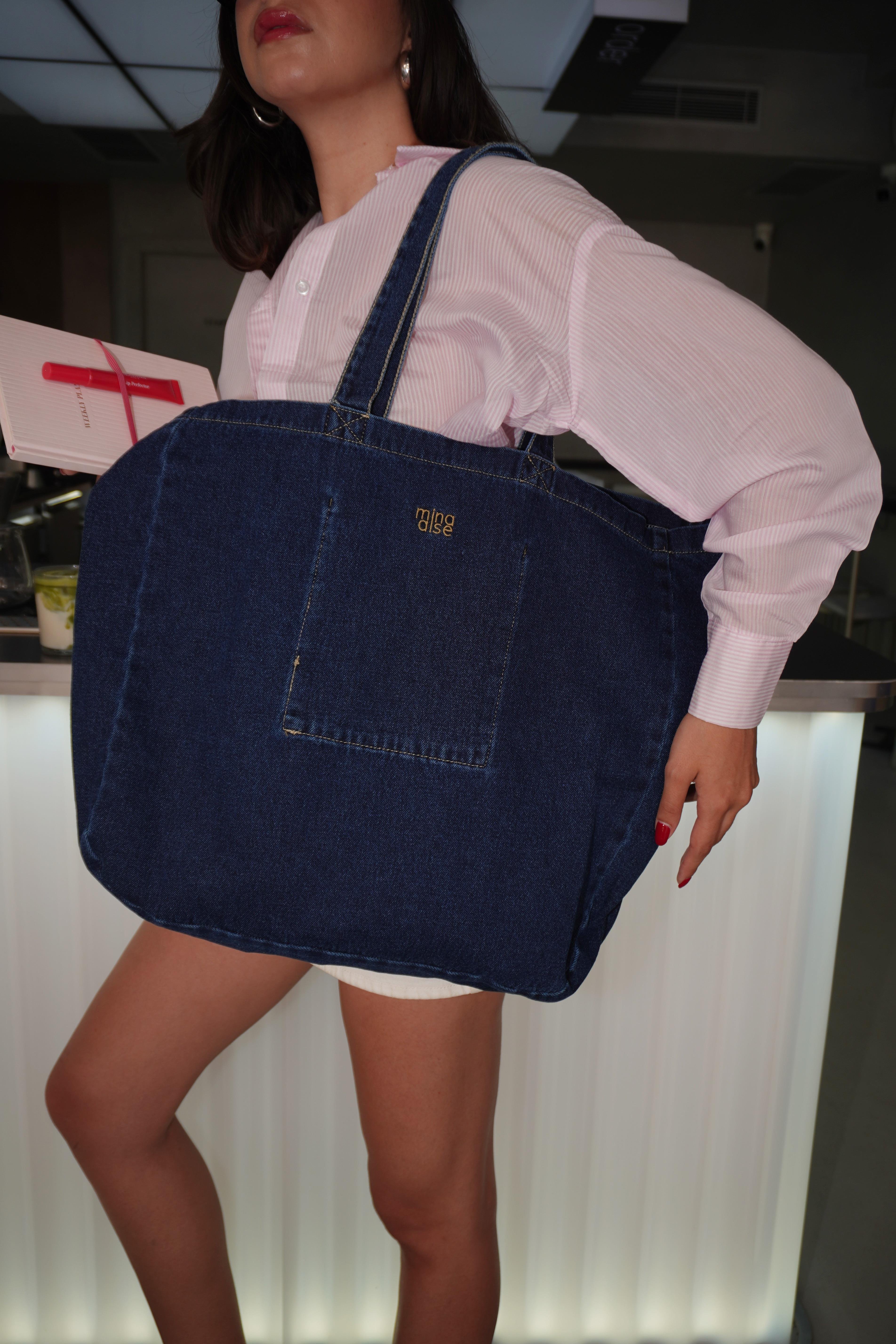 Kadın Lacivert Denim Çanta 29260