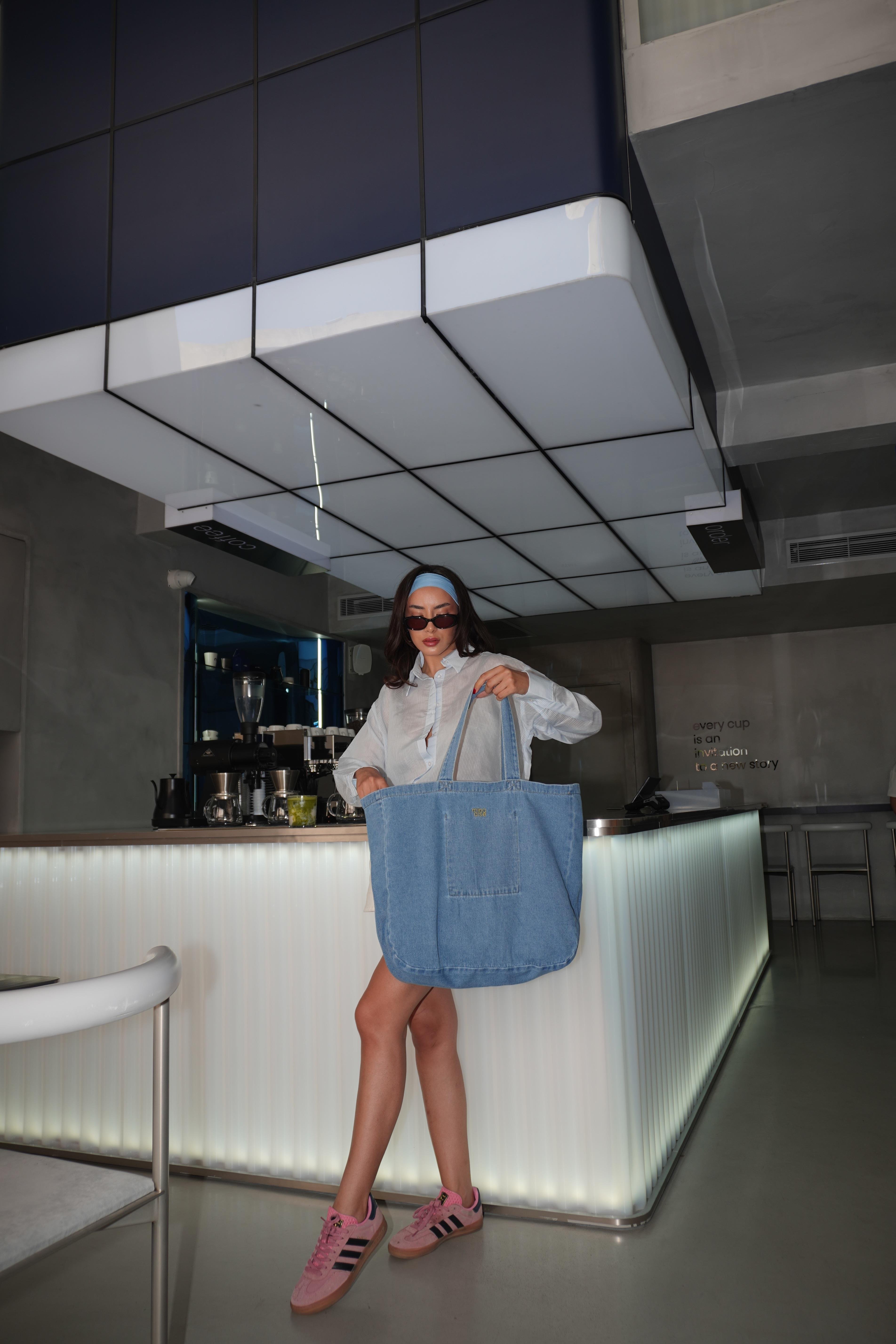 Kadın Mavi Denim Çanta 29260