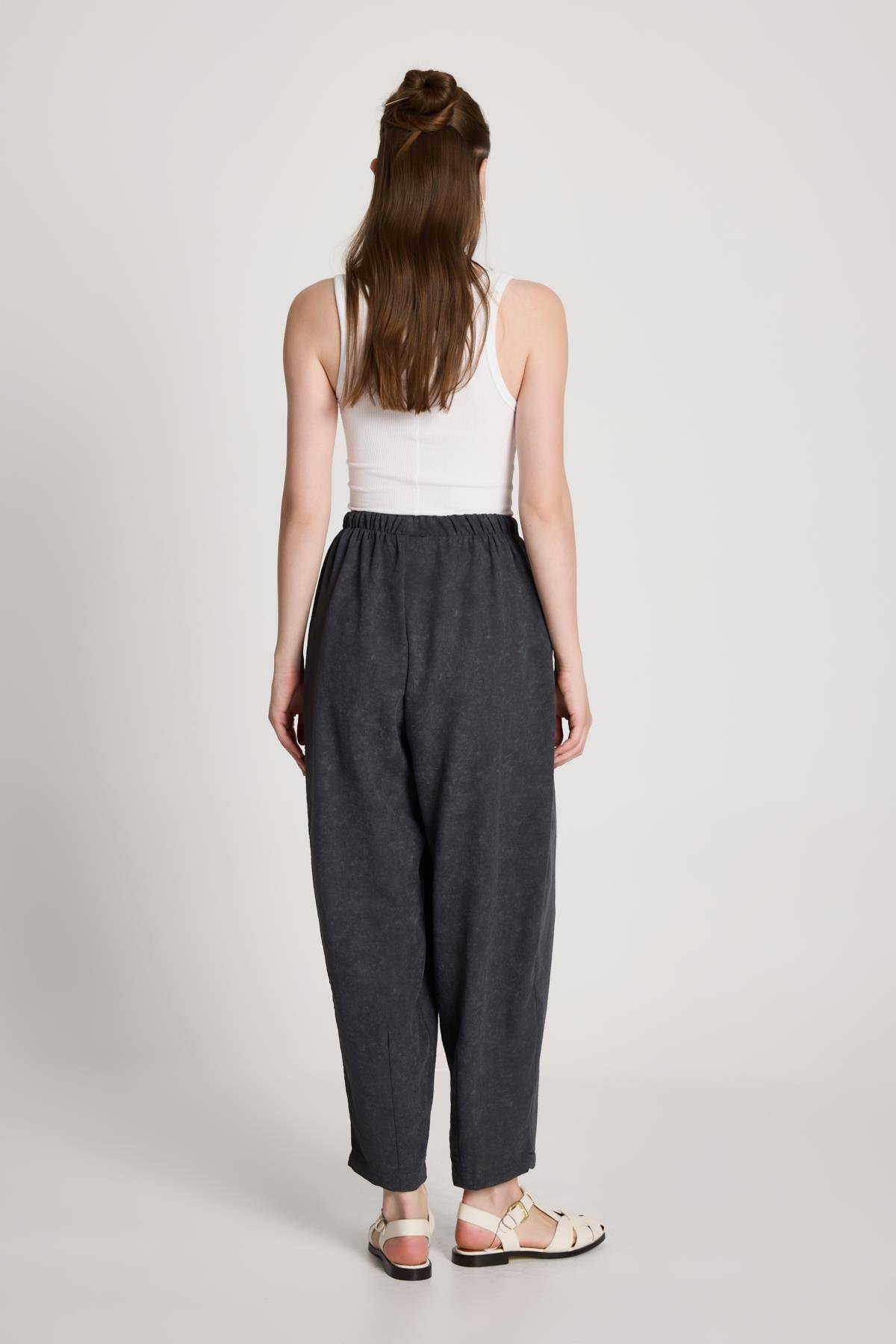 Pauline Keten Pantolon Antrasit