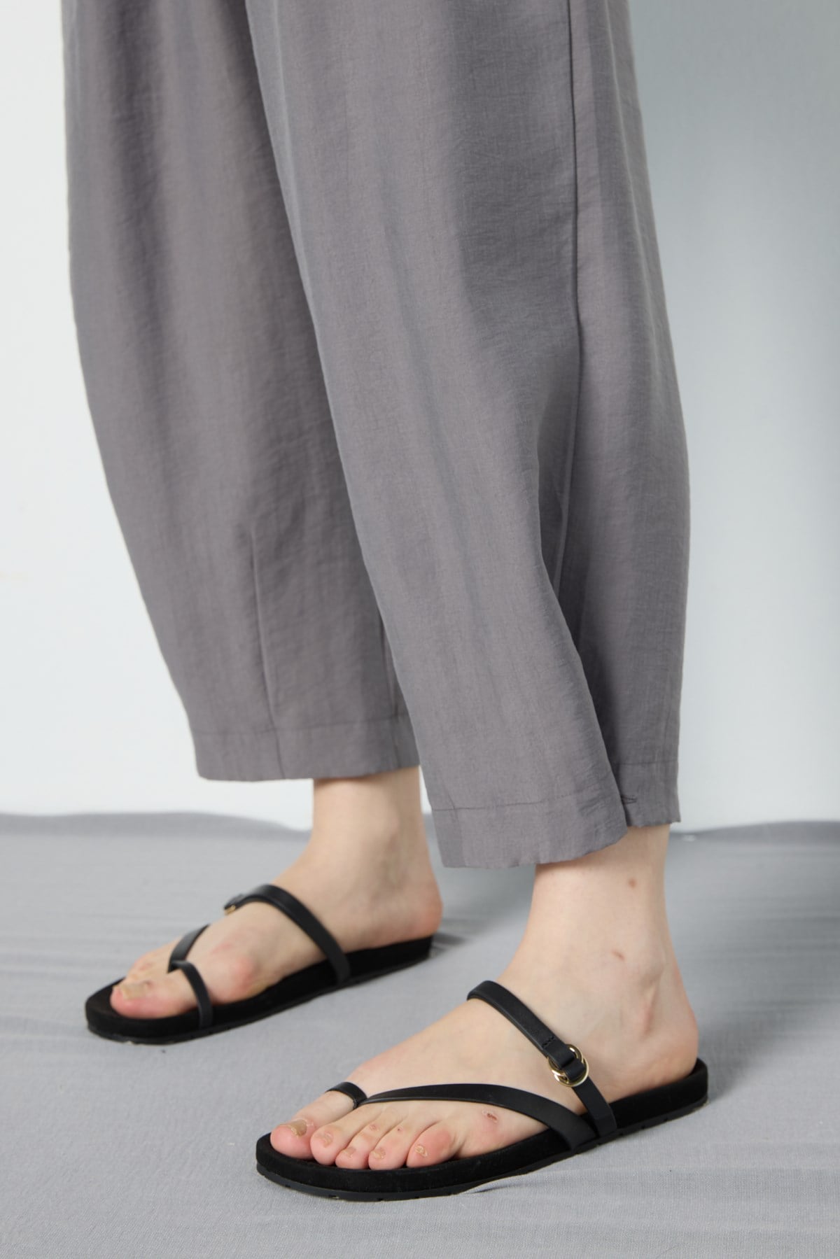Premium Tencel Pantolon Antrasit