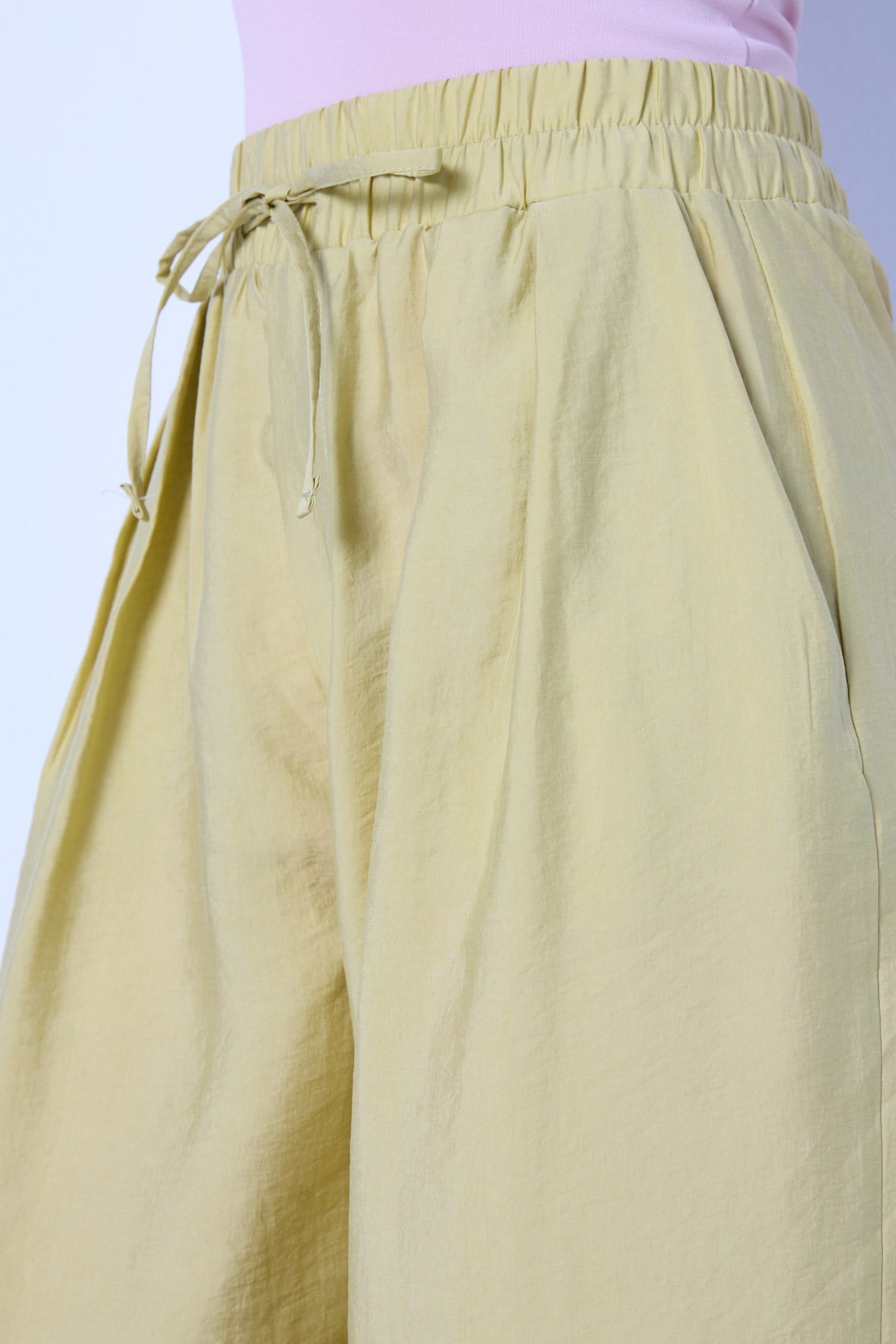 Premium Tencel Pantolon Yağ Yeşili