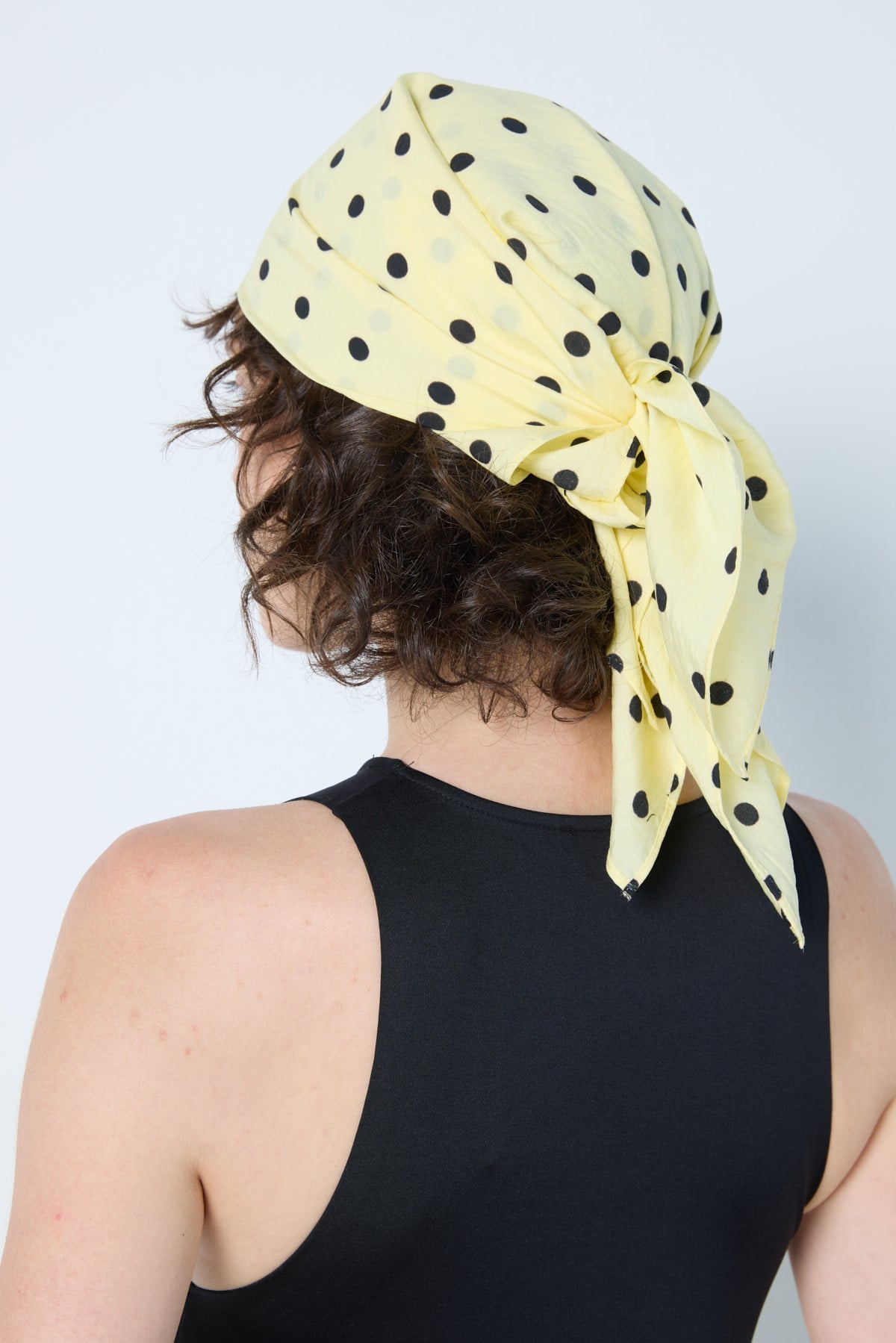 Puantiye Bandana Sarı