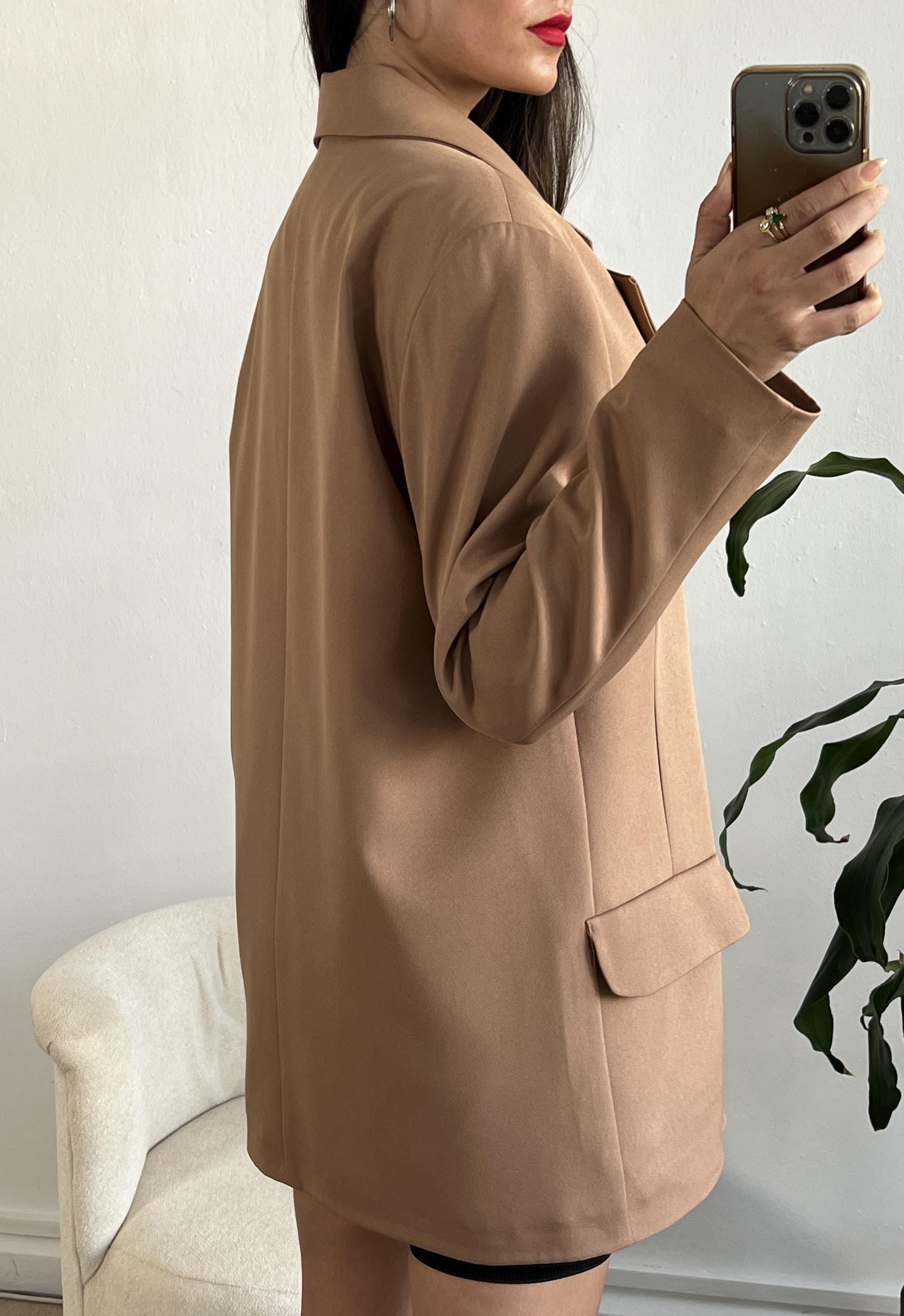 Vizon Oversize Blazer Ceket 24022