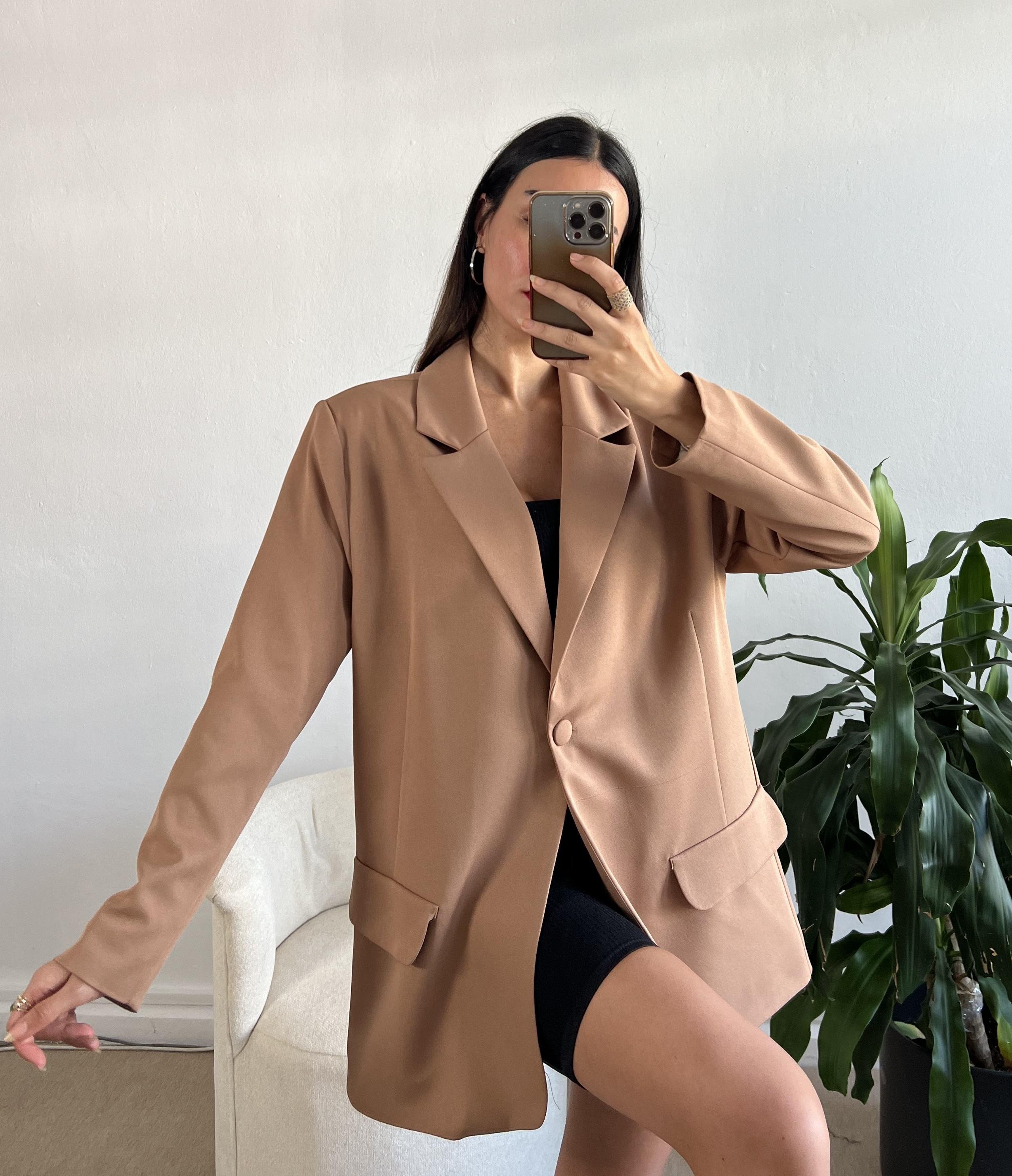 Vizon Oversize Blazer Ceket 24022