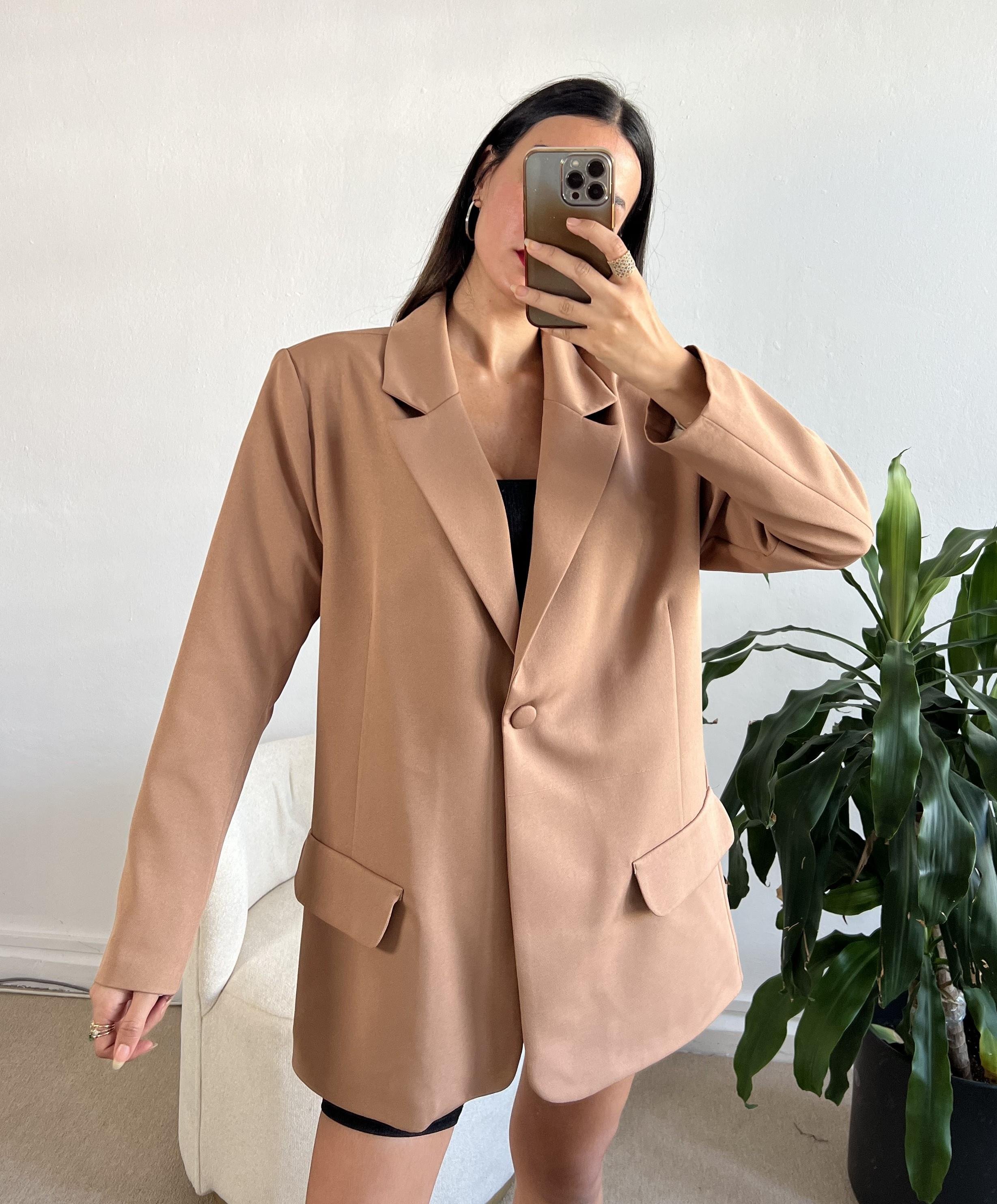 Vizon Oversize Blazer Ceket 24022