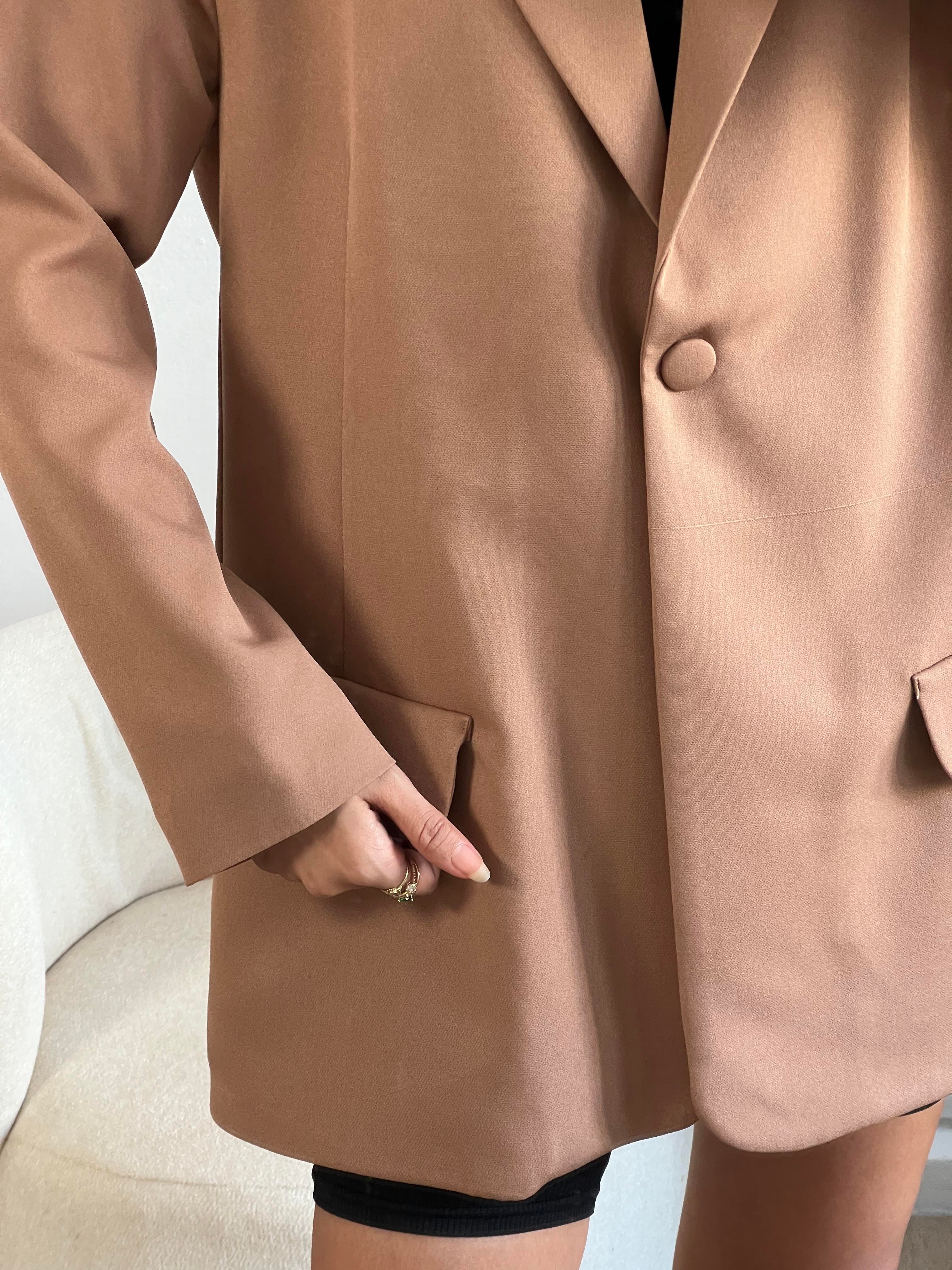 Vizon Oversize Blazer Ceket 24022