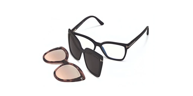 TOM FORD FT5641-B 001 53-15-140 Klipsli Güneş Gözlüğü