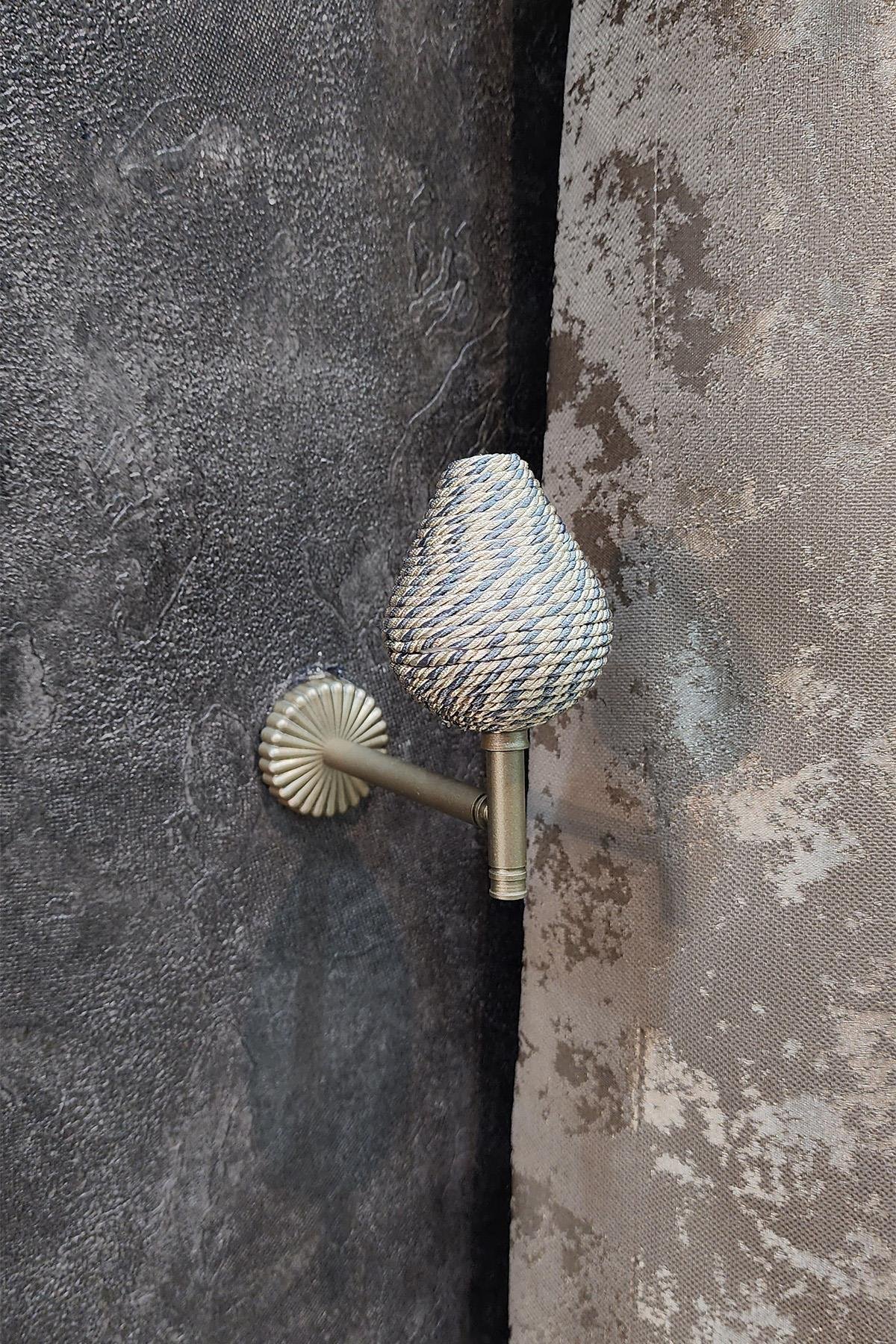 Armut Model Perde Renso Gri Renk