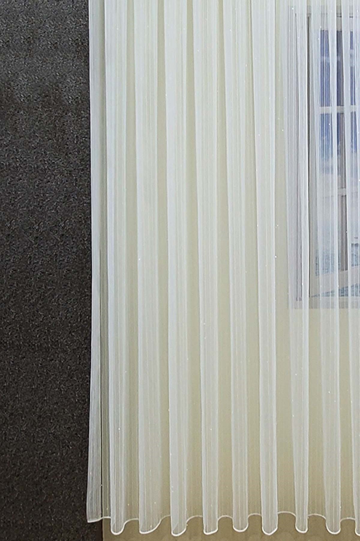 Brillant Sim Çizgili Tül