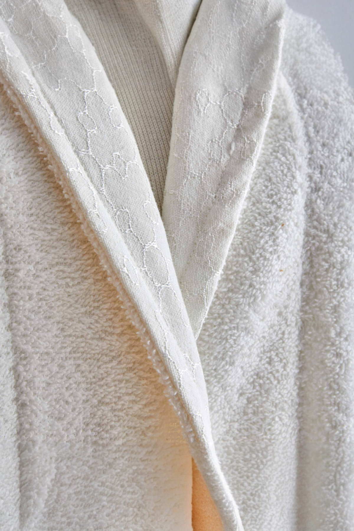 Casita Flos %100 Pamuk 6 Parça Aile Banyo Seti Bej Krem