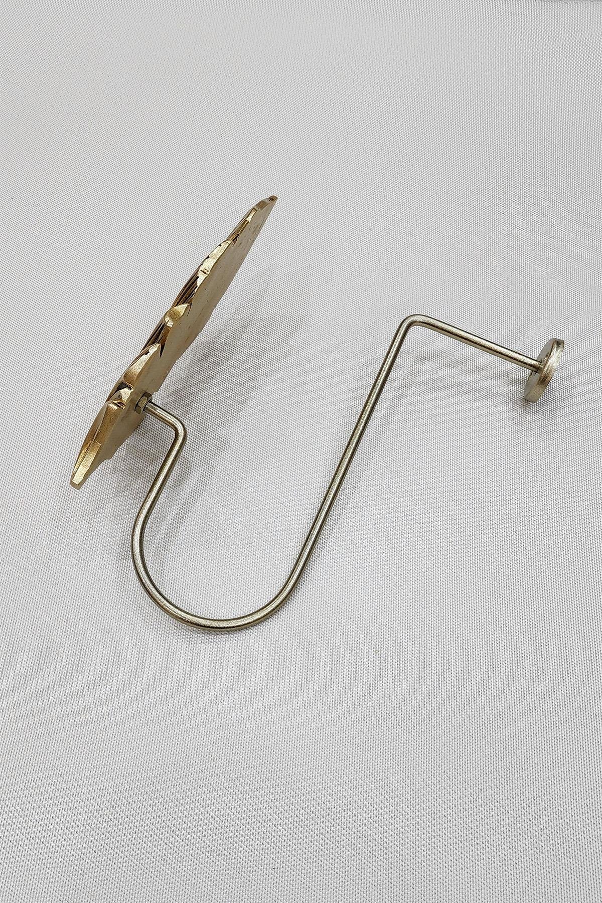 Çınar Yaprak Perde Renso Altın Gold