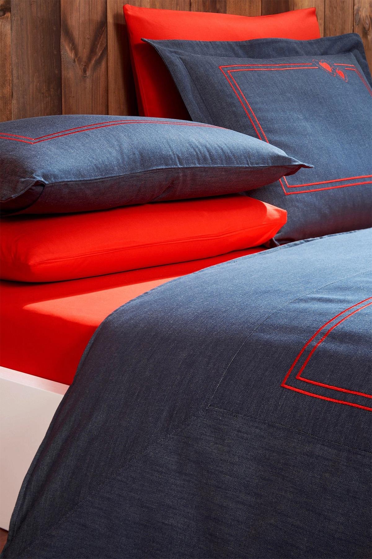 Endless Love %100 Pamuk Çift Kişilik Nevresim Takımı (Outlet)