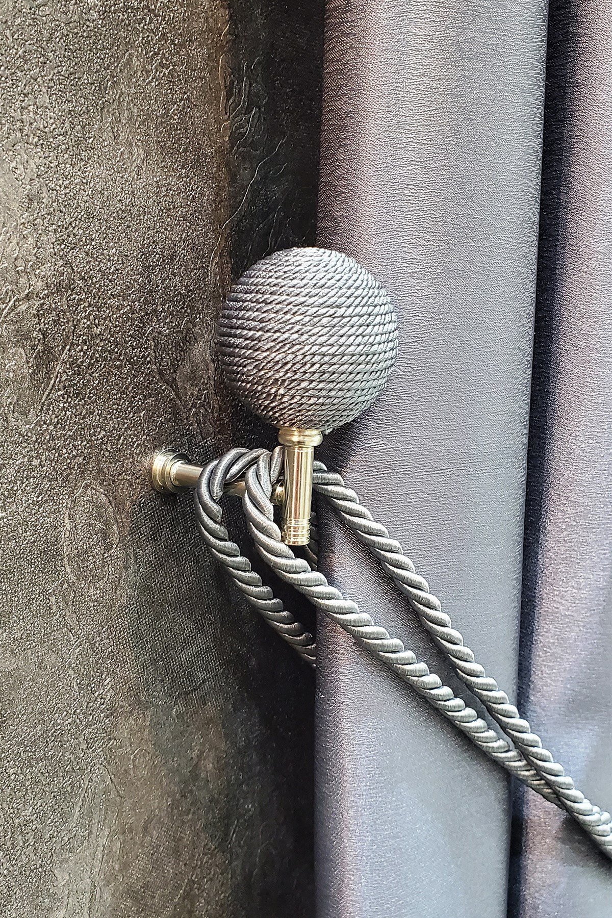 Kordon Sarma Renso Açık Gri Renk