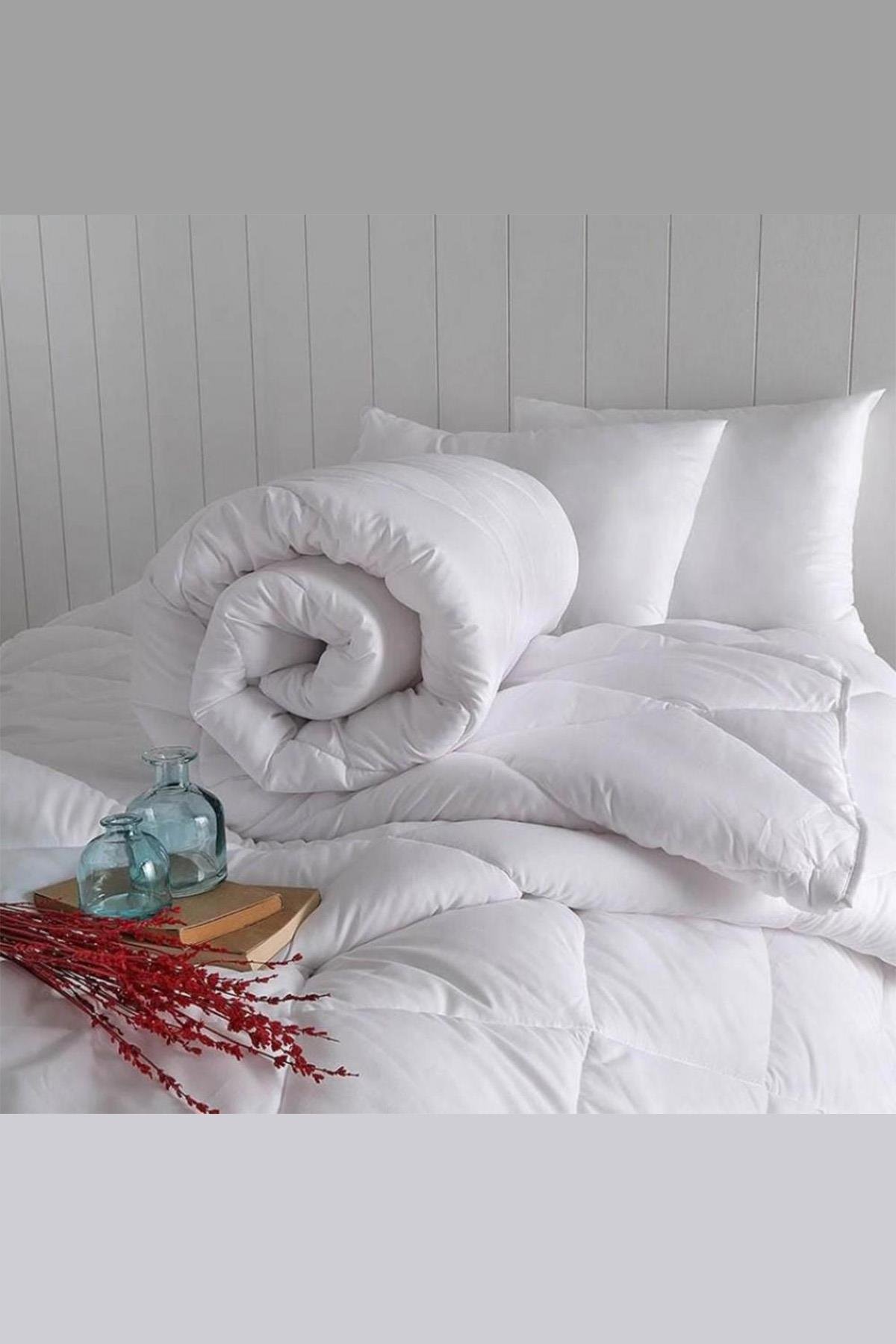 Micro Çift Kişilik Yorgan Beyaz Renk 195x215cm