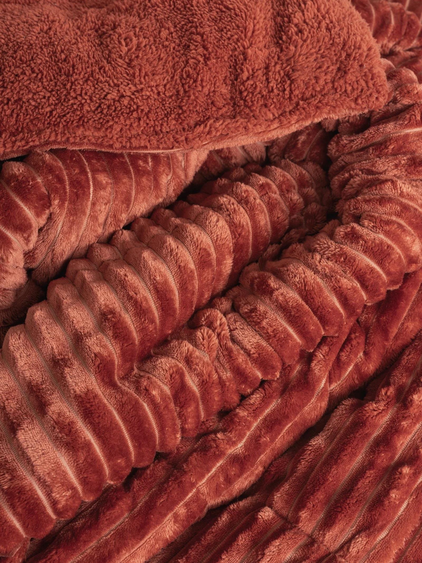 Wave Çift Kişilik Yorgan Tarçın 195x215 Cm