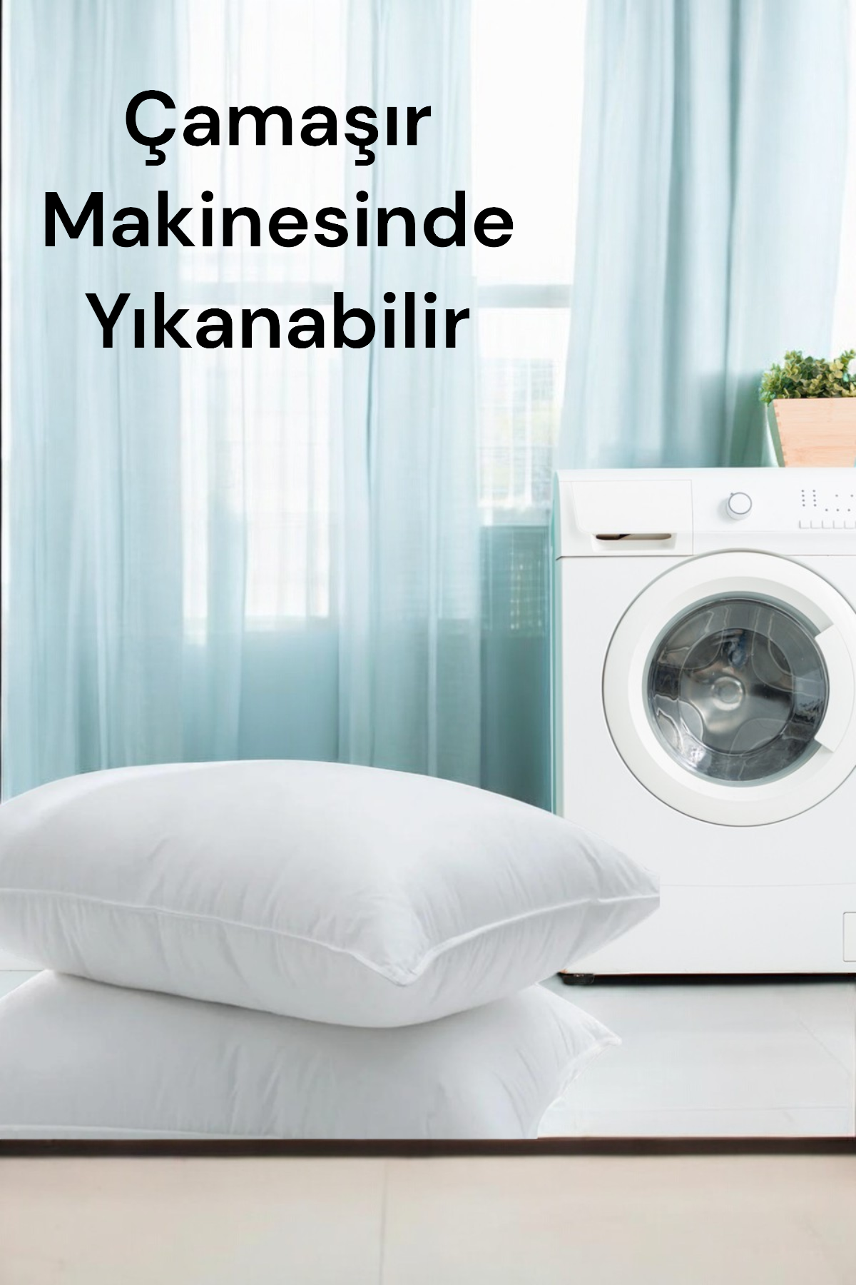 Yumuşak Dokulu Micro Silikon Yastık 50x70 cm 2 Adet