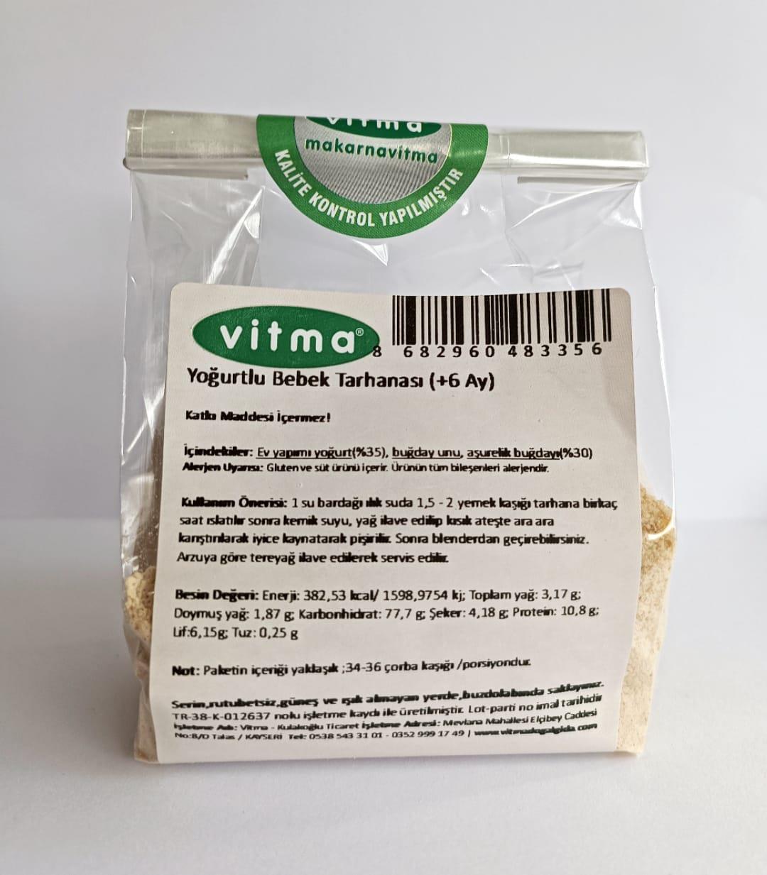 Yoğurtlu Bebek Tarhanası 200gr