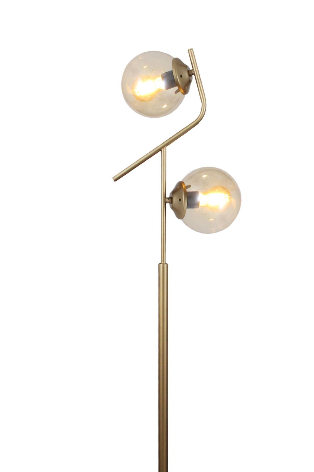 Lugo 2 Li Eskitme Lambader Bal Camlı Modern , Oturma Odası ,Yatak Odası , Salon Lambader
