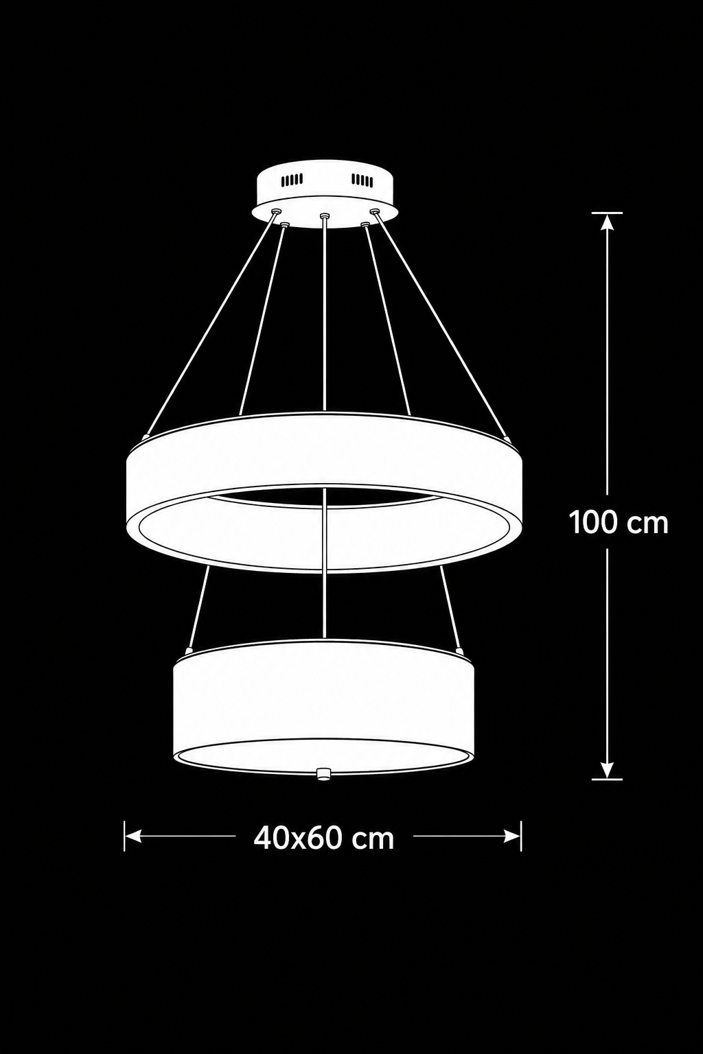 Reina Gold Sarkıt Led 2 Katlı Avize Modern Luxury Salon Yatak Odası Avize